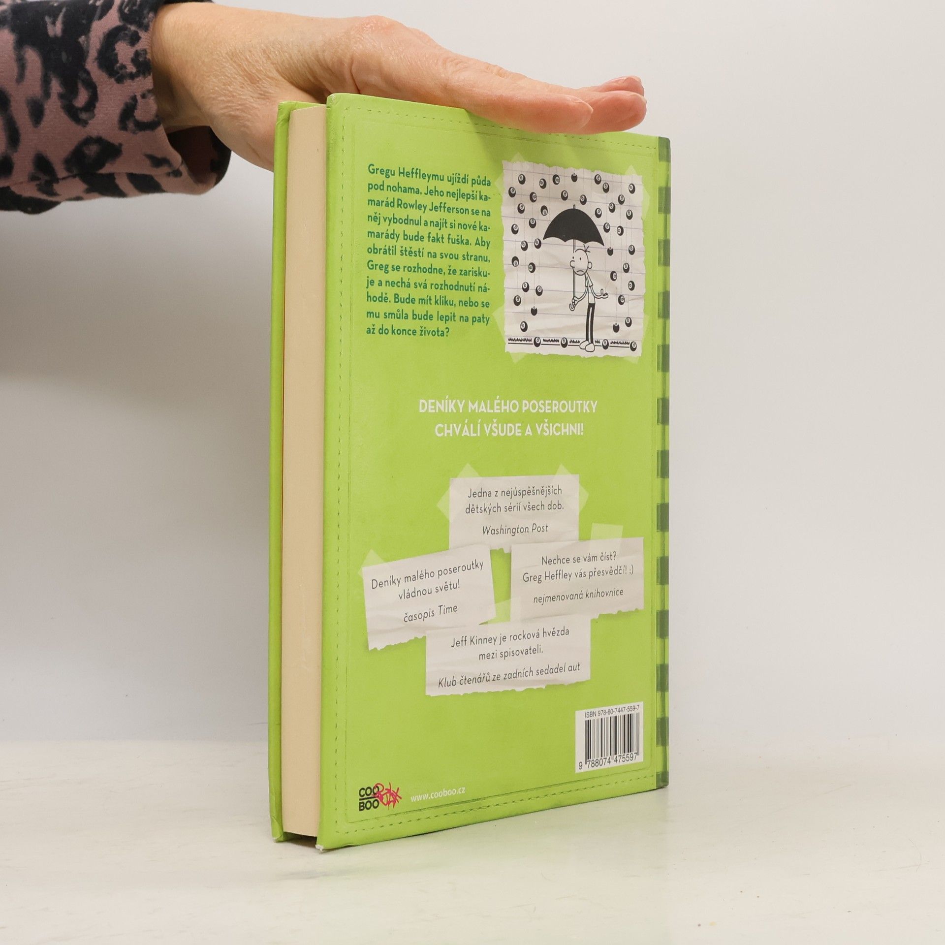 Jeff Kinney Deník malého poseroutky 8. Fakt smůla