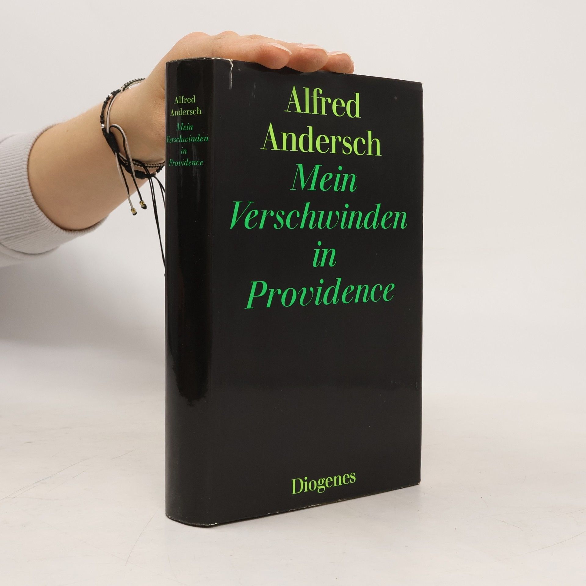 Alfred Andersch Mein Verschwinden in Providence