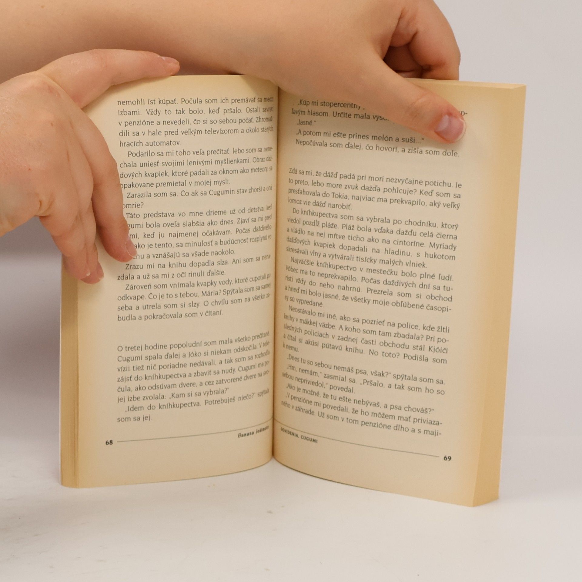 Banana Yoshimoto Dovidenia, Cugumi
