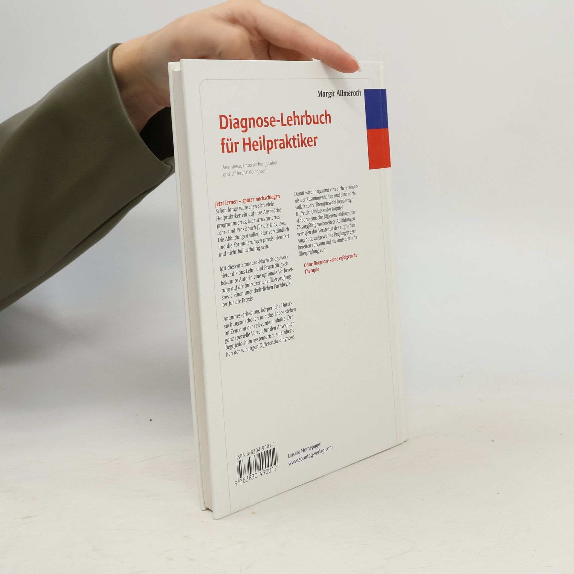 Margit Allmeroth Diagnose-Lehrbuch für Heilpraktiker