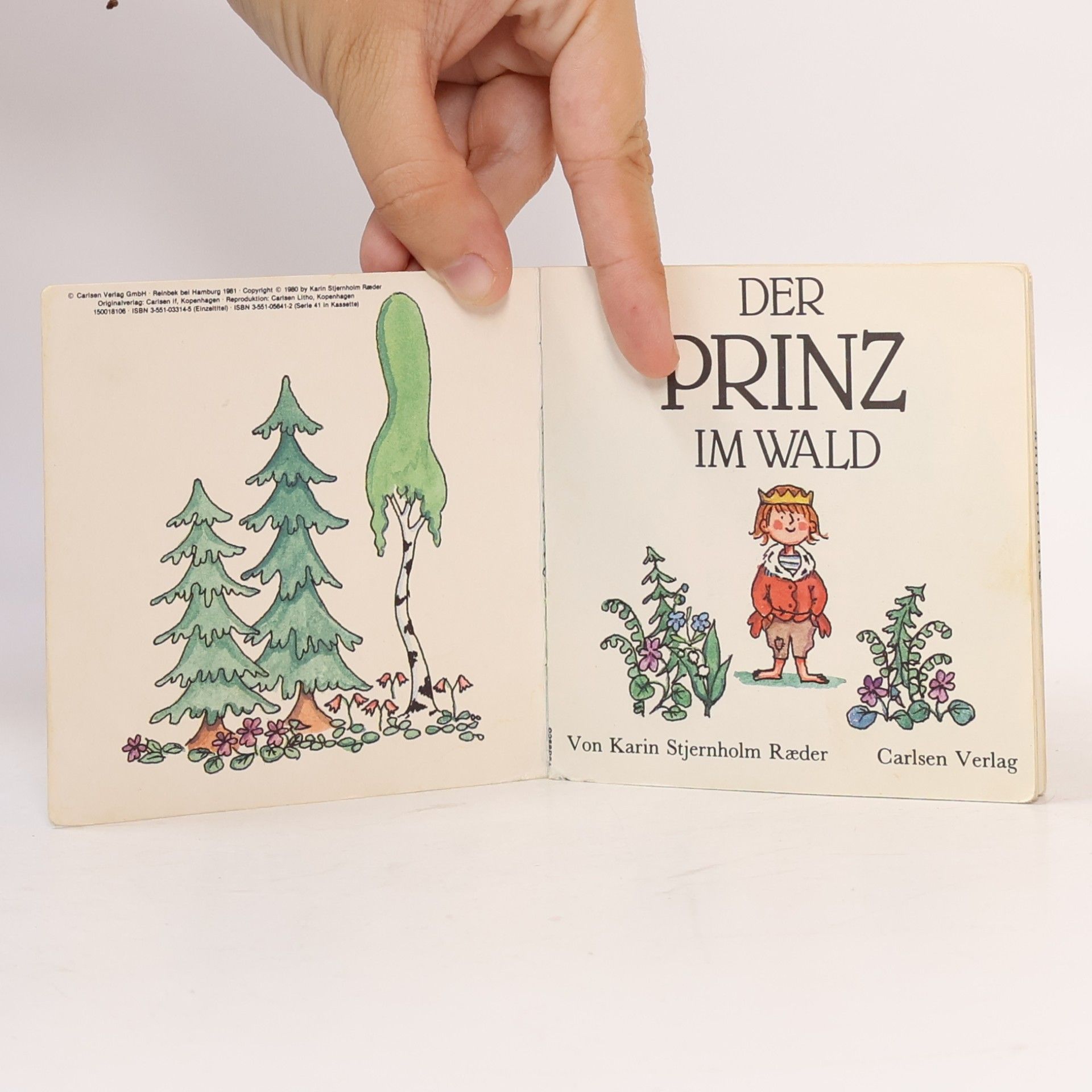 Karin Stjernholm Raeder Der Prinz Im Wald