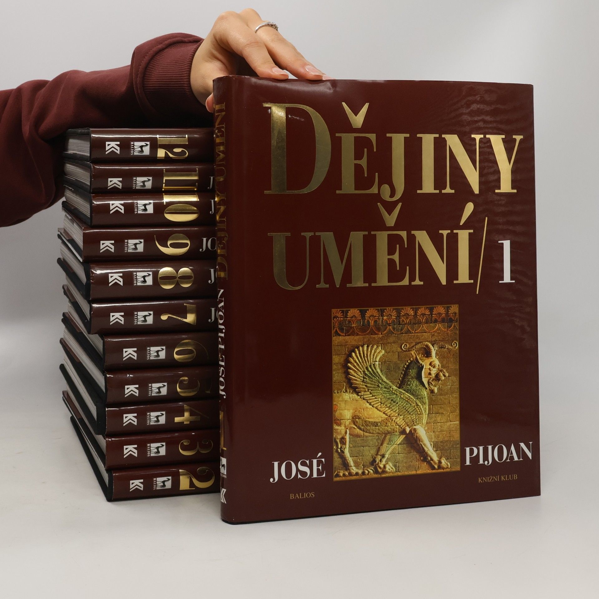Josep Pijoan Dějiny umění 1-12