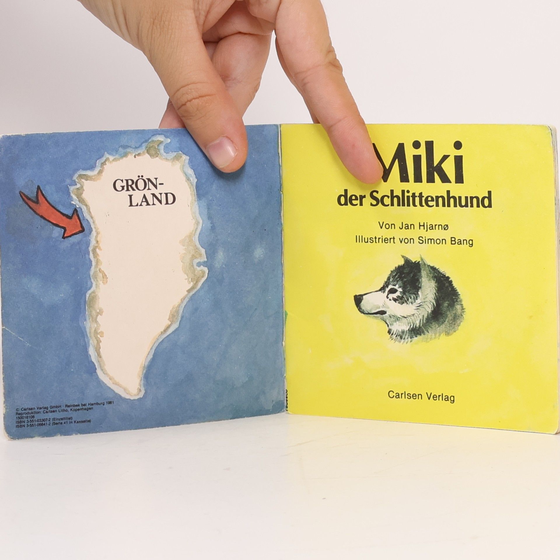 Jan Hjarnø Miki der Schlittenhund