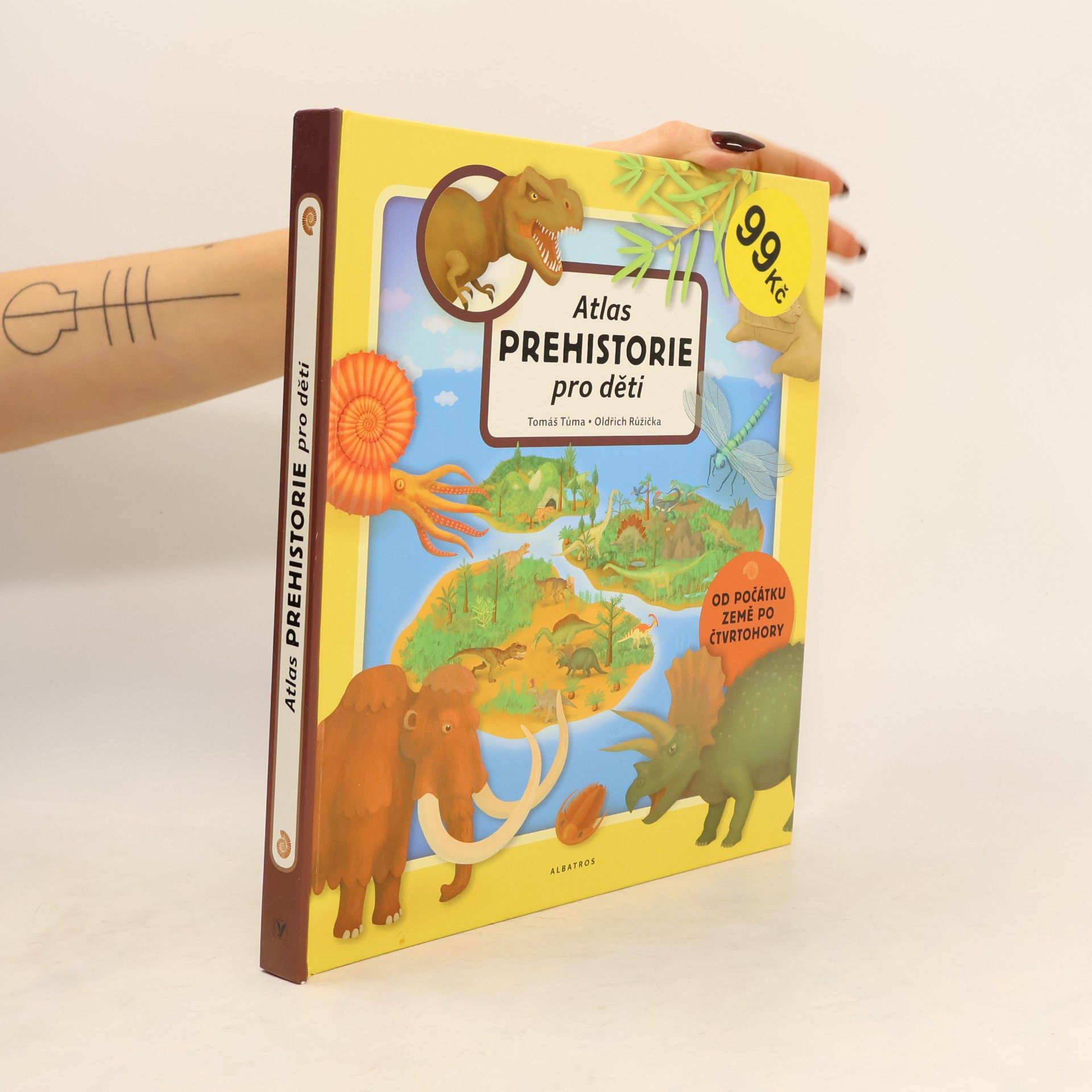 Atlas prehistorie pro děti. Od počátku Země po čtvrtohory
