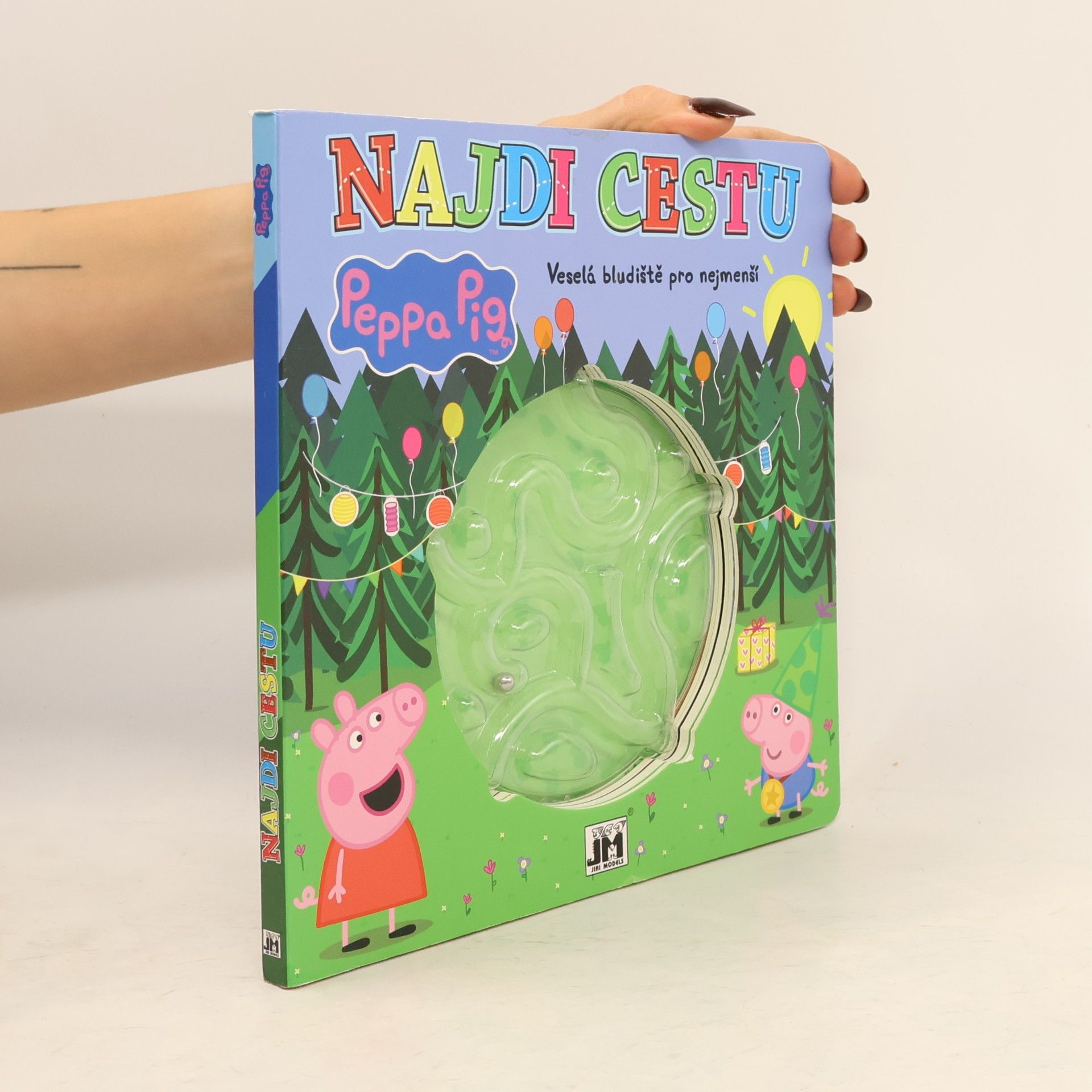 Collectif d'auteurs Prasátko Peppa: Najdi cestu, veselá bludiště pro nejmenší