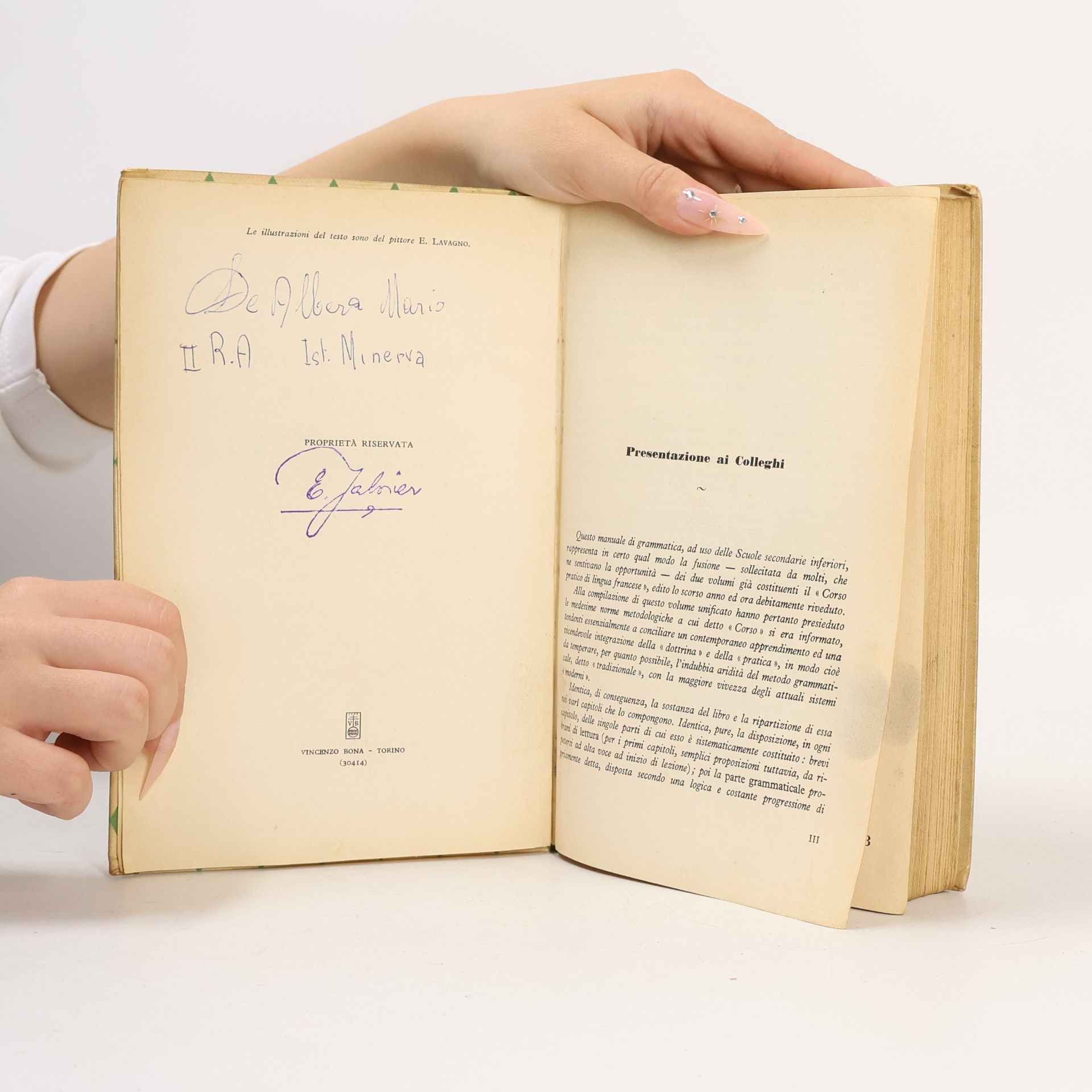 E. Jahier La grammatica francese moderna