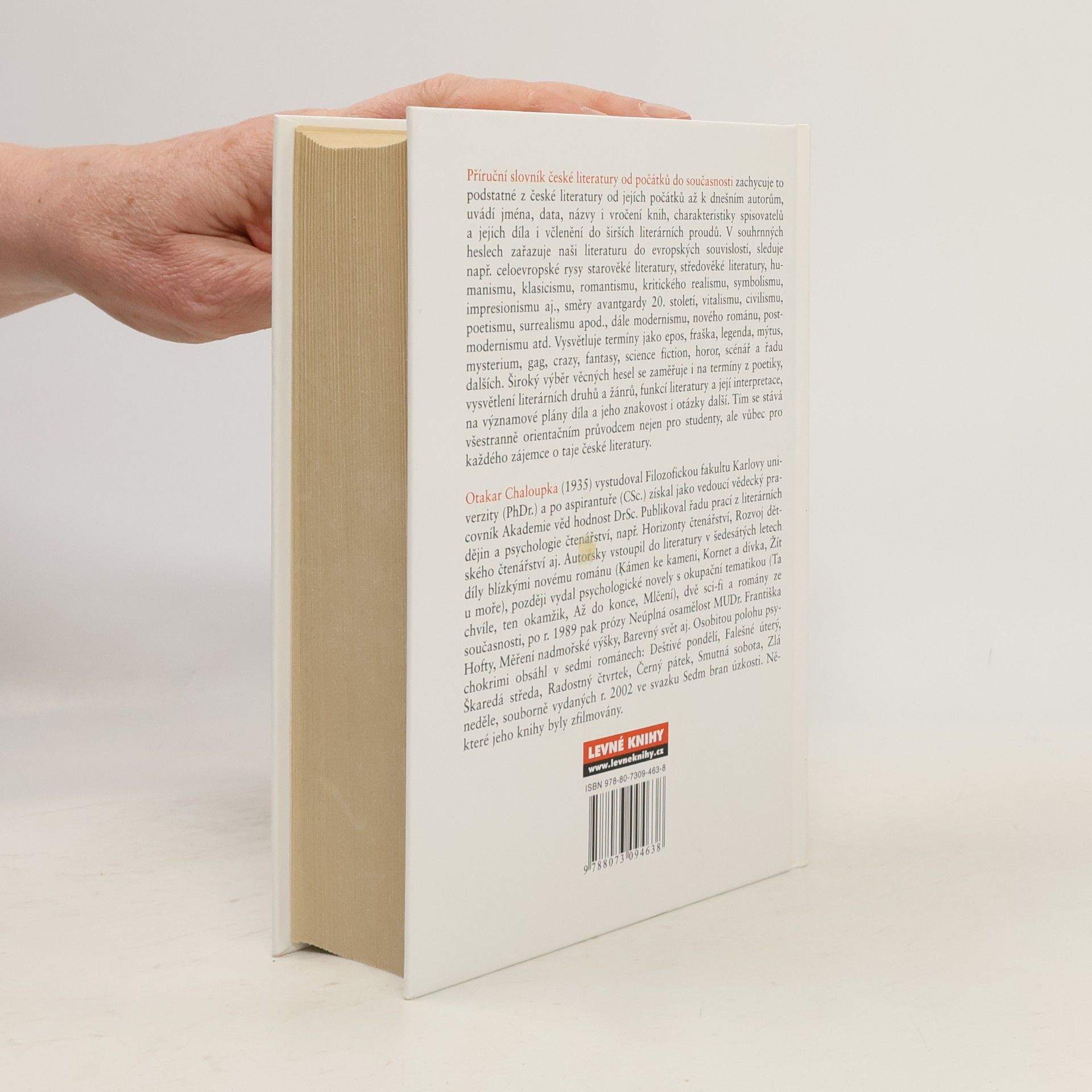 Otakar Chaloupka Příruční slovník české literatury. Od počátků do současnosti