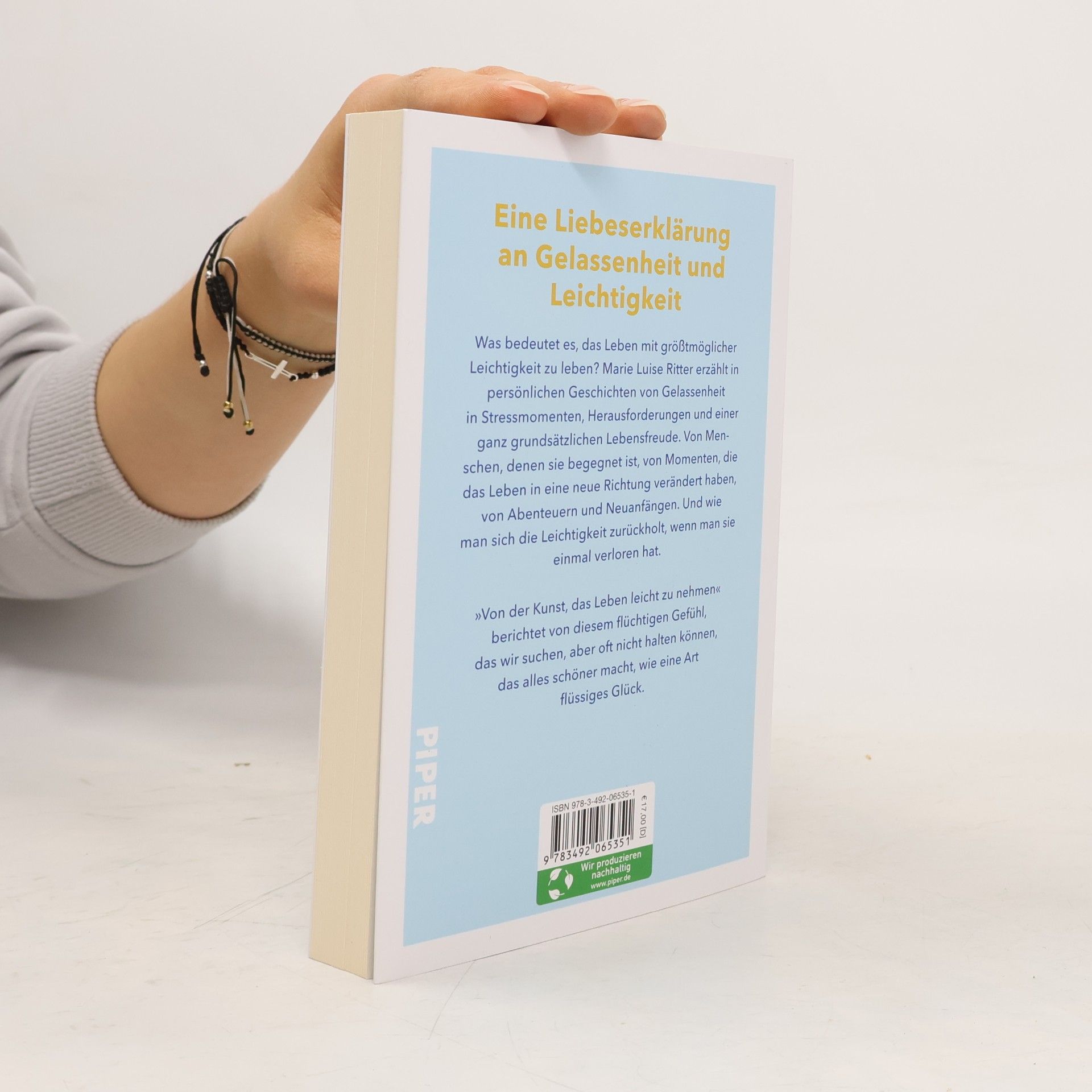 Marie Luise Ritter Von der Kunst, das Leben leicht zu nehmen