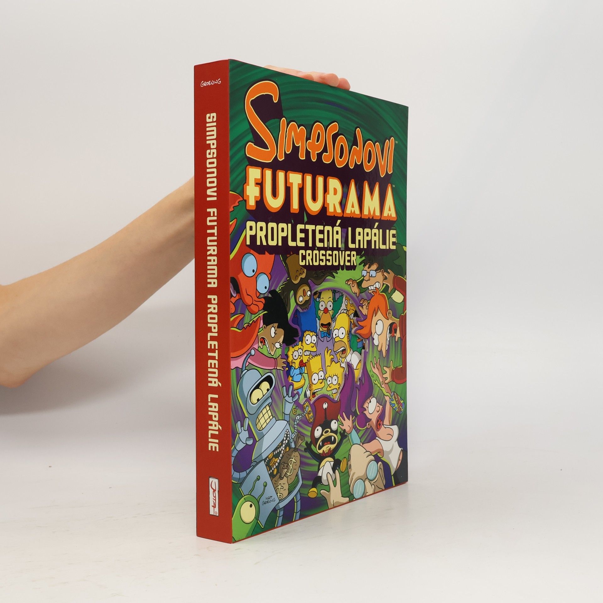 Věra Petrášová Simpsonovi - Futurama. Propletená lapálie: Crossover (s přílohou)