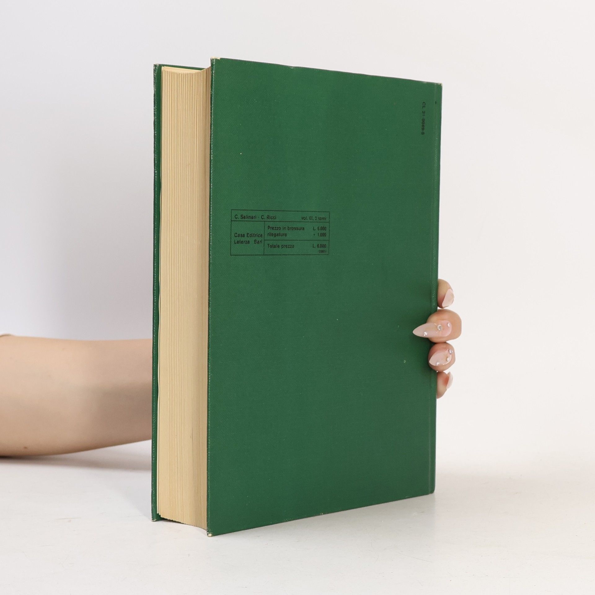 C. Salinari Storia della letteratura italiana