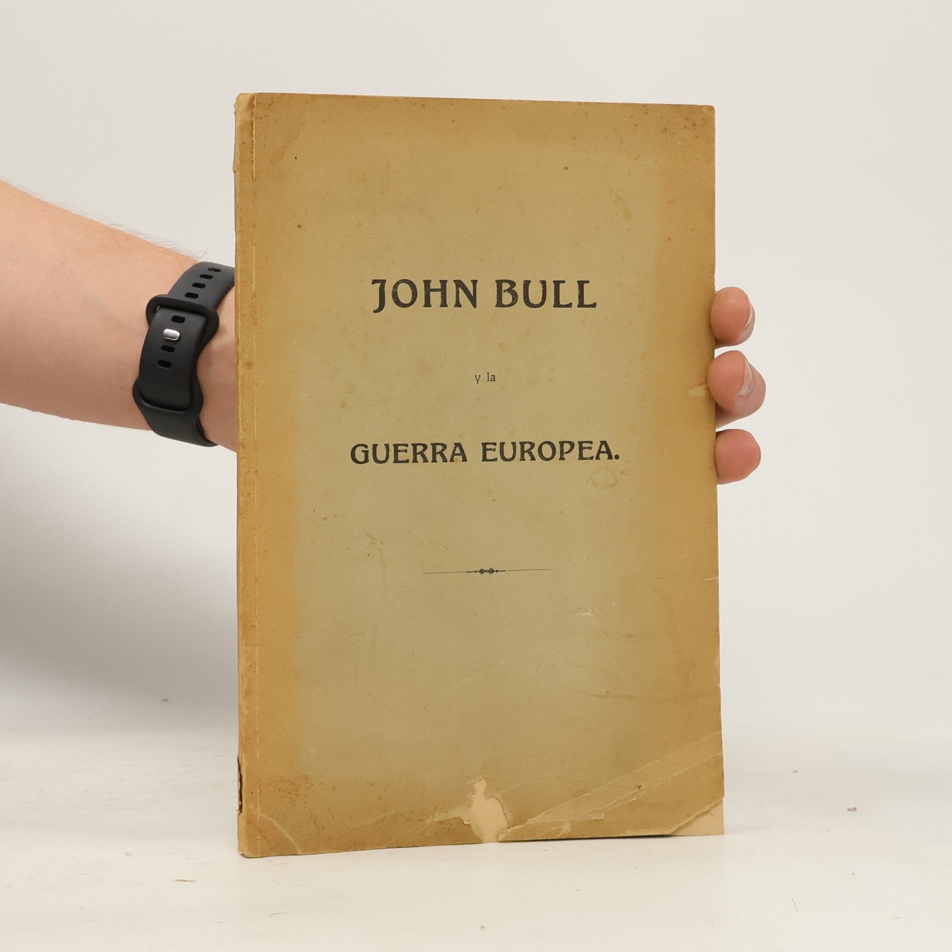 John Bull Guerra Europea