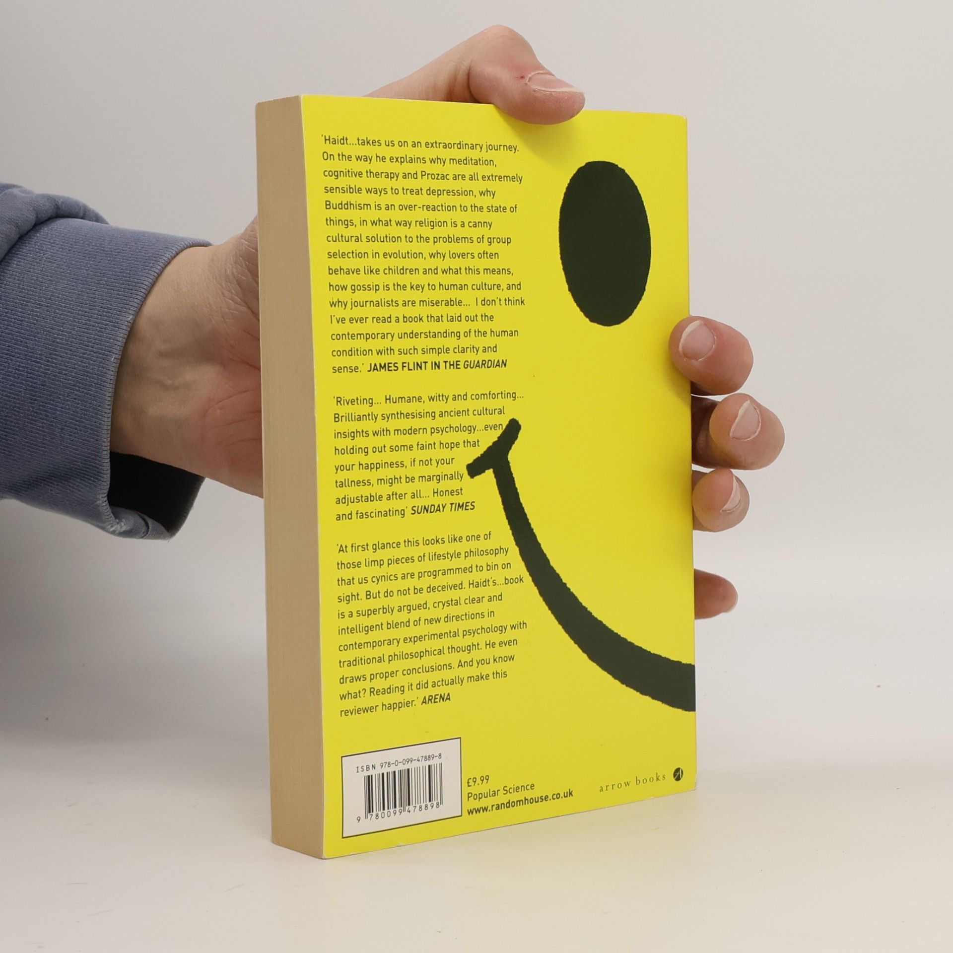 Jonathan Haidt The Happiness Hypothesis