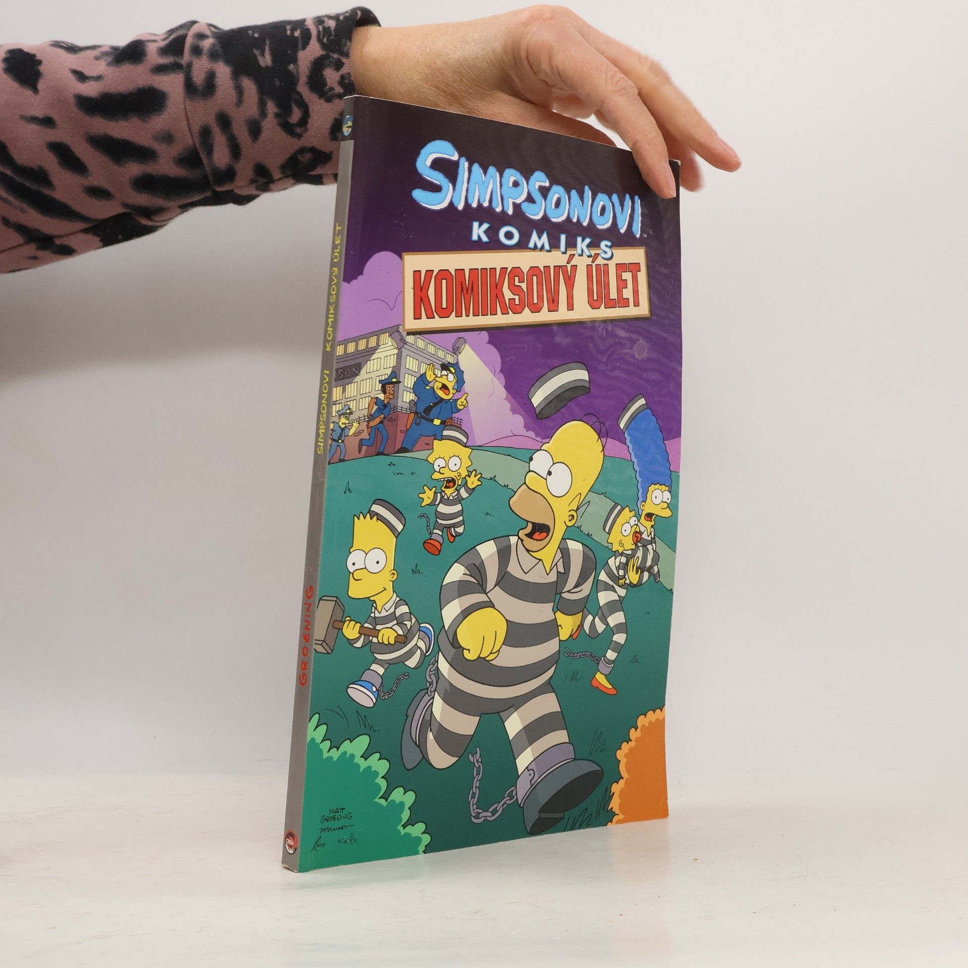 Matt Groening Simpsonovi. Komiksový úlet