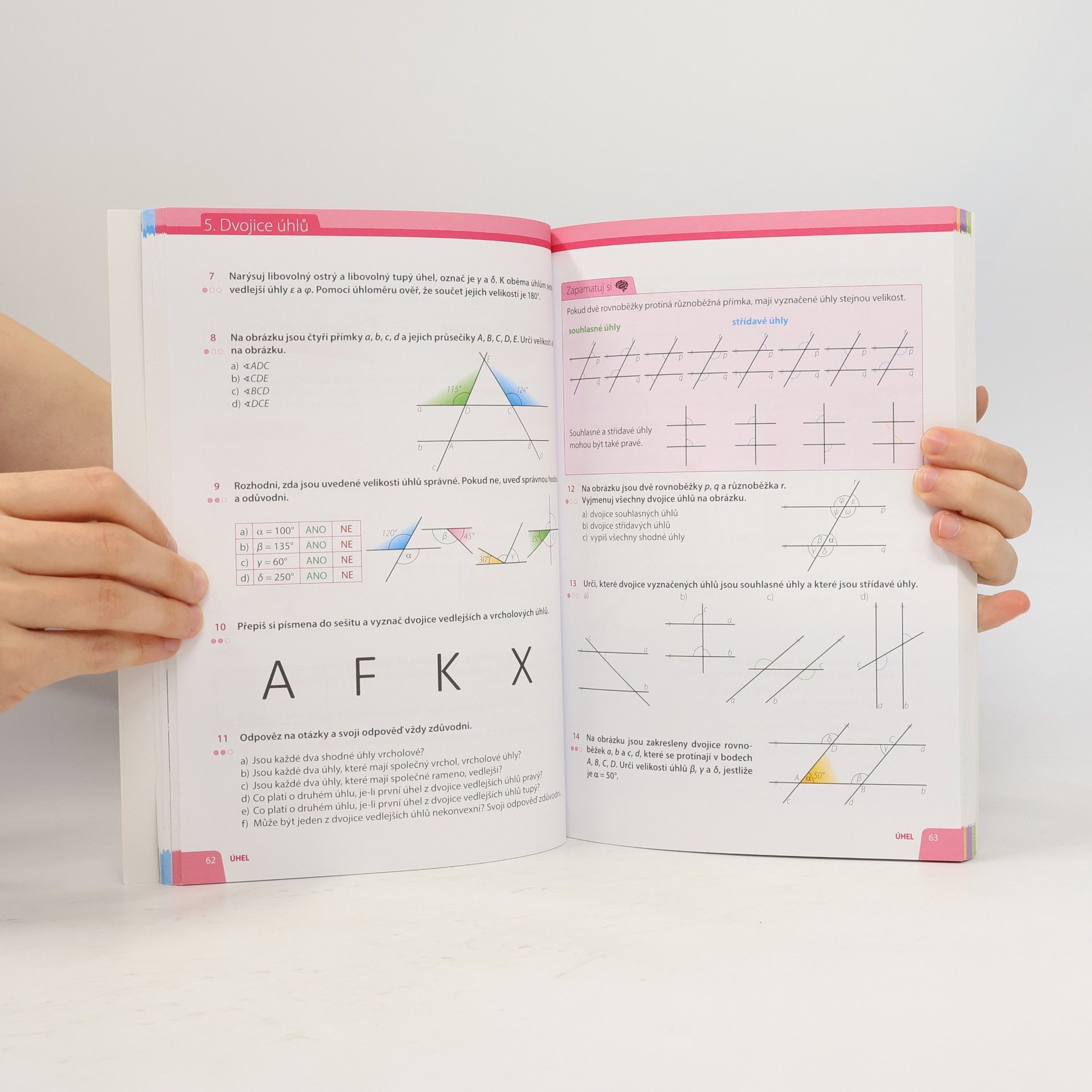 Autorenkollektiv Hravá matematika 6 : učebnice pro 6. ročník ZŠ a víceletá gymnázia. Geometrie