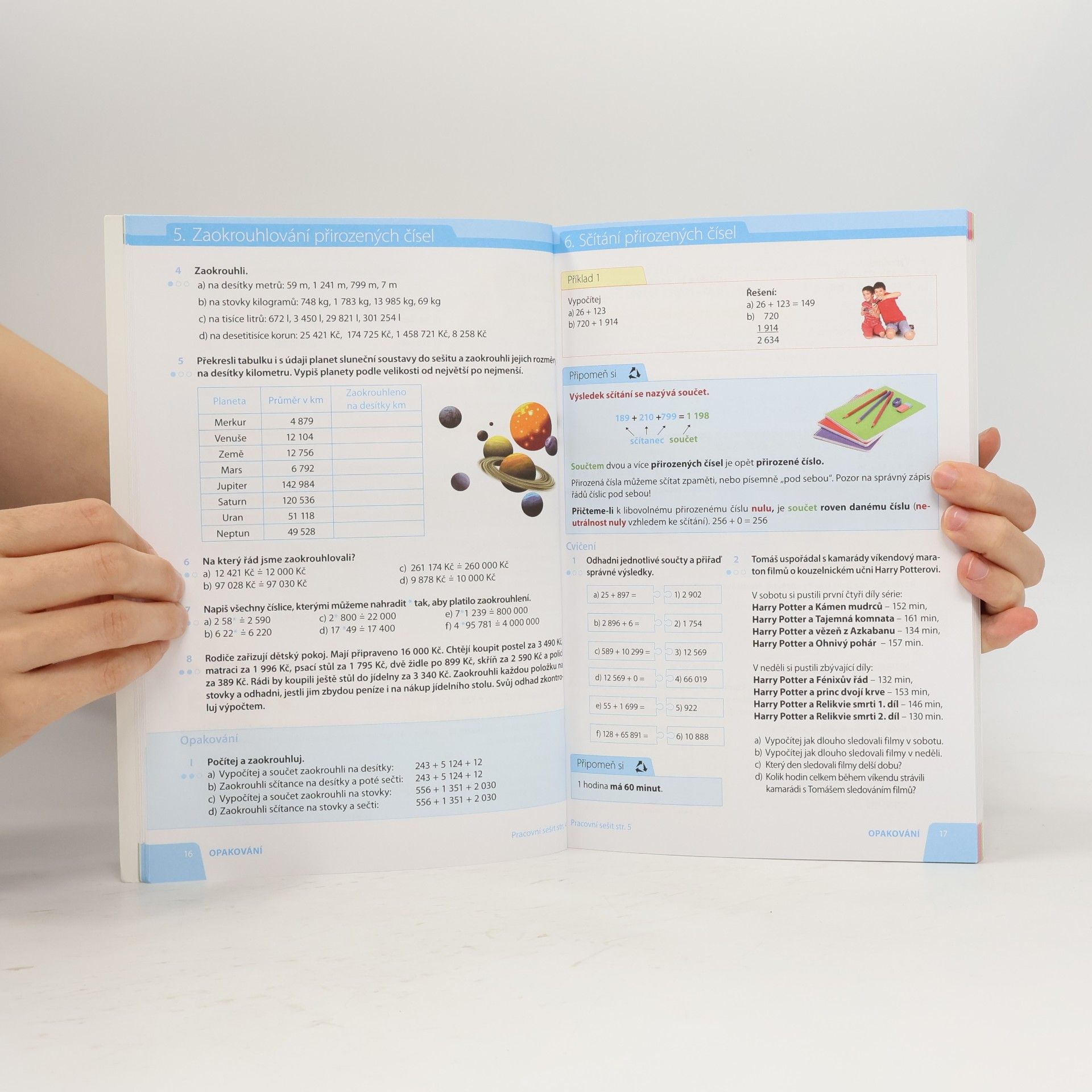 AA.VV. Hravá matematika 6 : učebnice pro 6. ročník ZŠ a víceletá gymnázia. Aritmetika