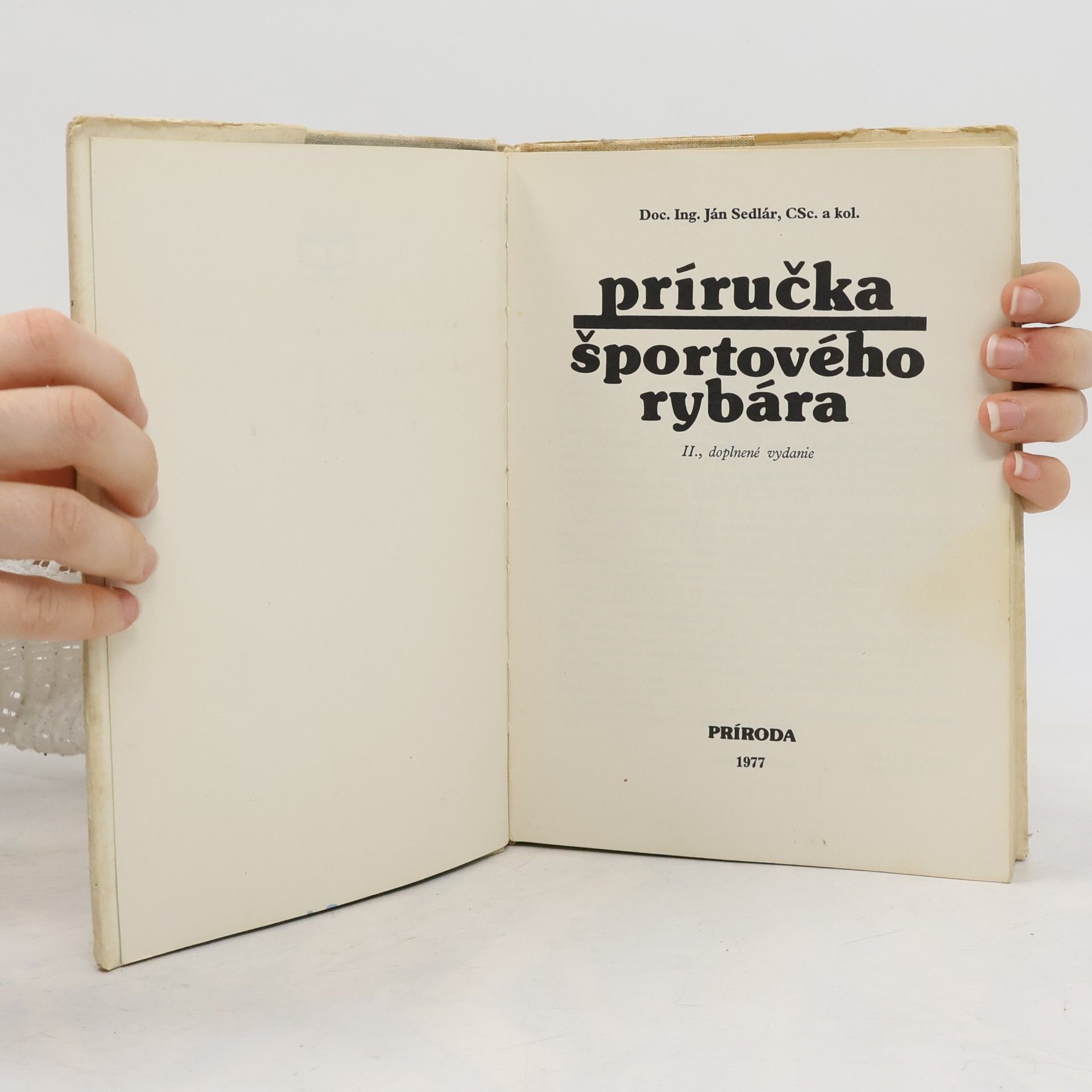 Ján Sedlár Príručka športového rybára