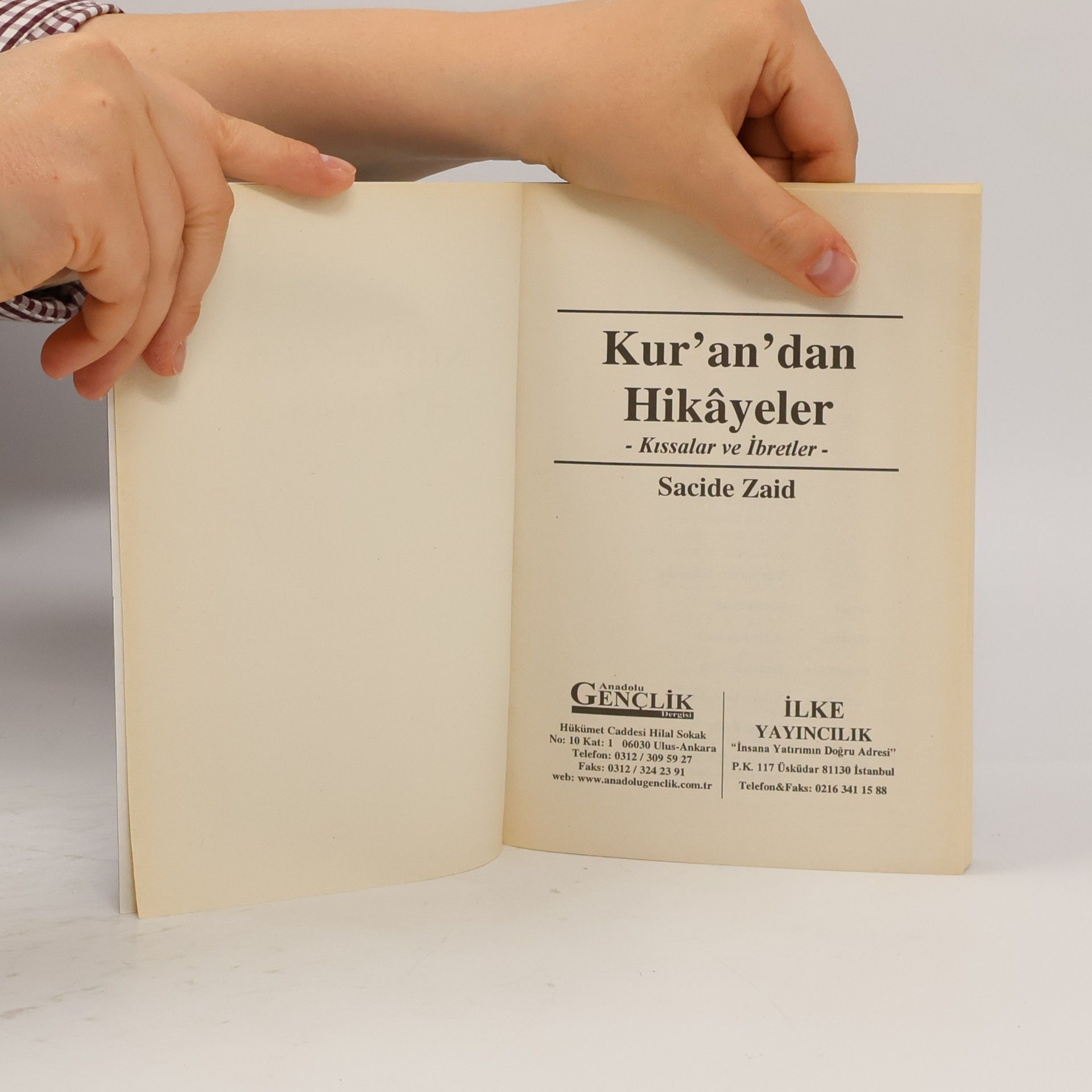 Sacide Zaid Kur'an'dan Hikayeler