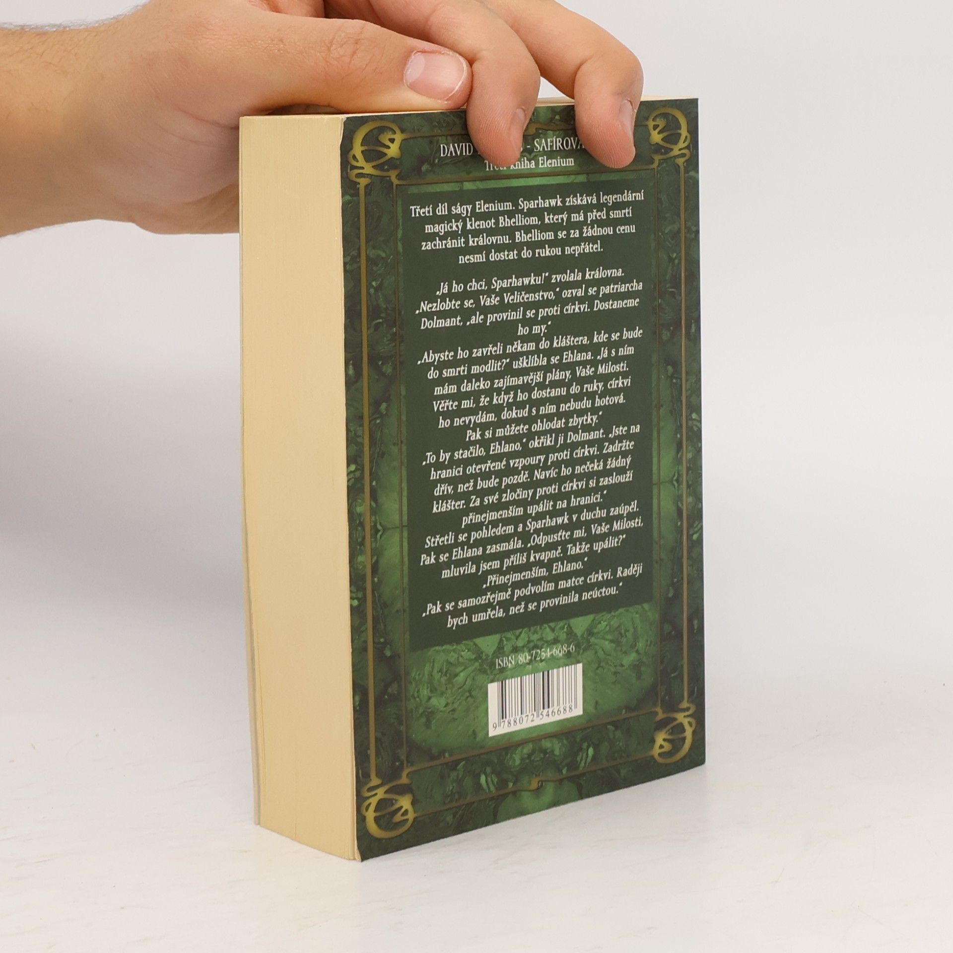 David Eddings Safírová růže