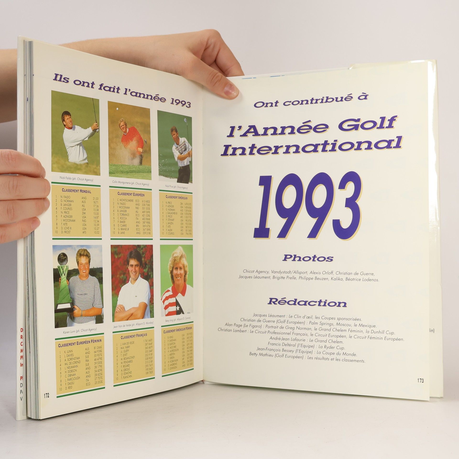 Alexis Orloff L'année GOLF INTERNATIONAL