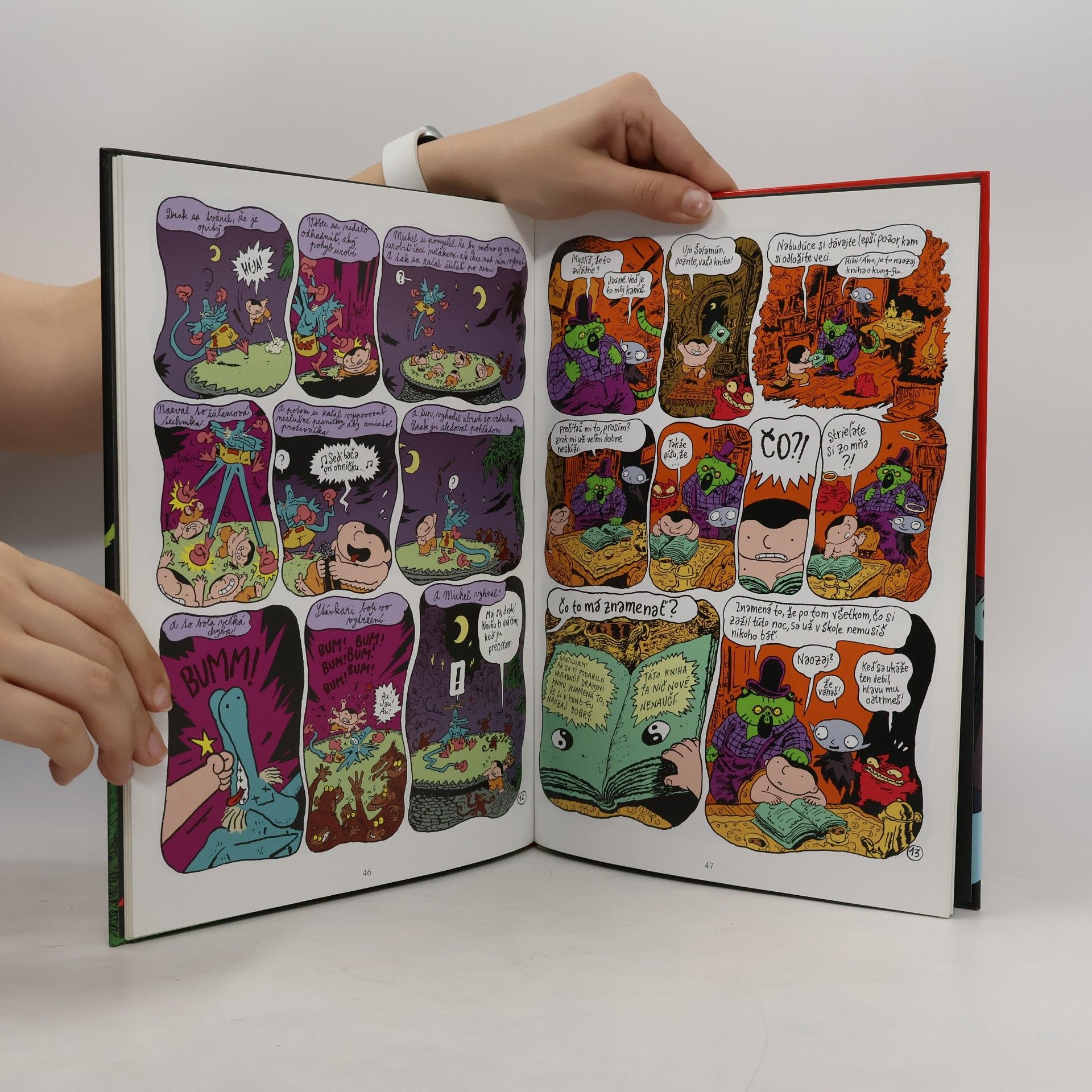 Joann Sfar Upírik ide do školy ; Upírik sa učí kung-fu!