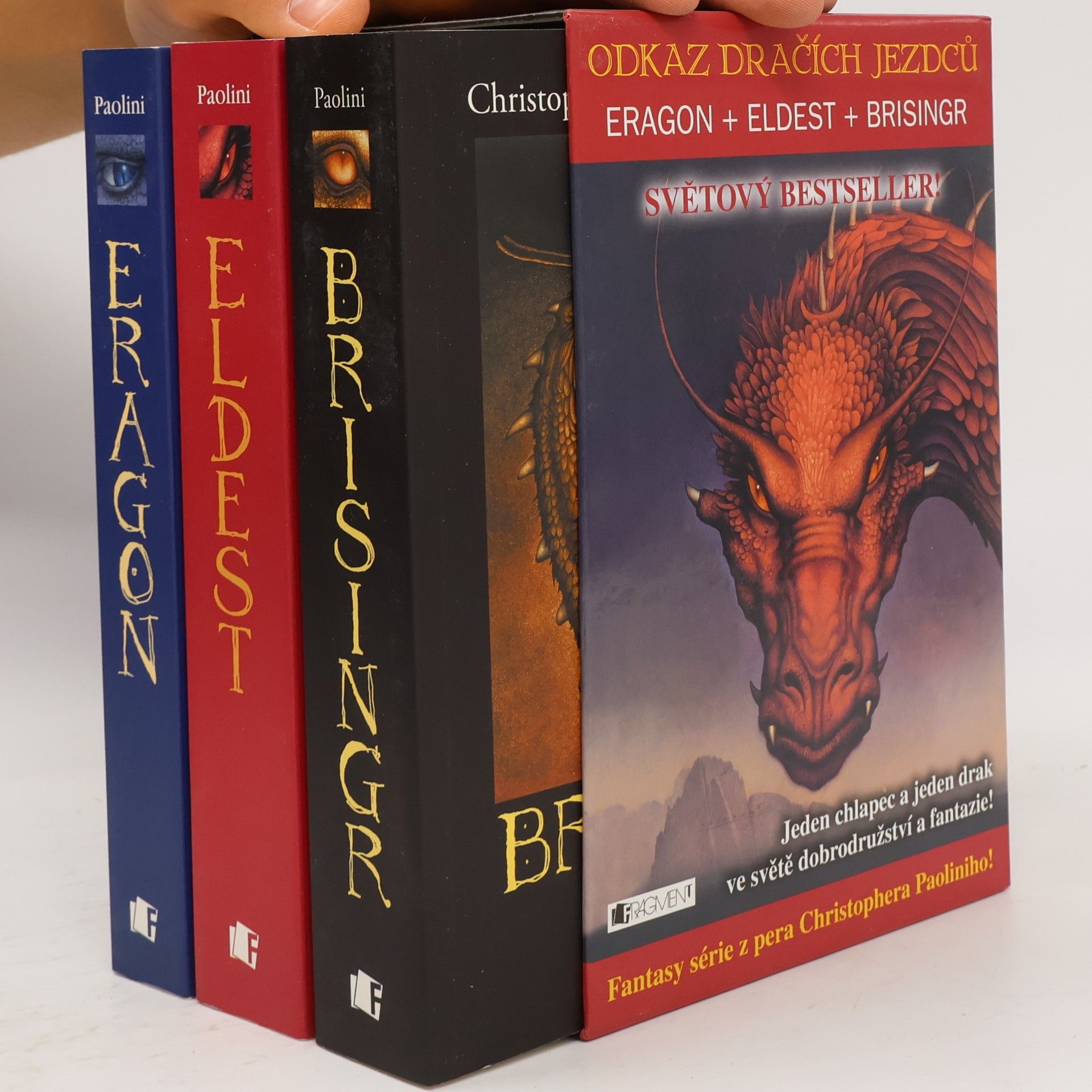 Christopher Paolini Odkaz dračích jezdců 1-3