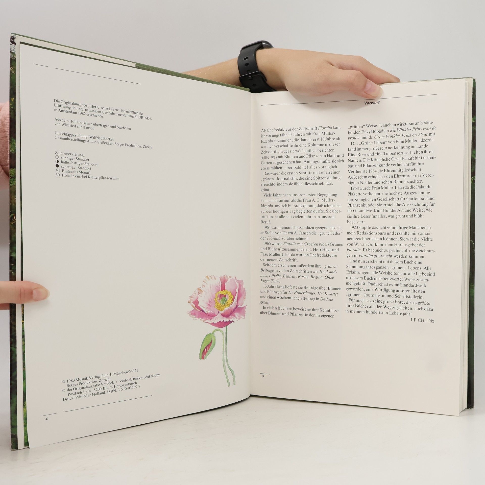 A. C. Muller-Idzerda Der Garten. Mein Leben