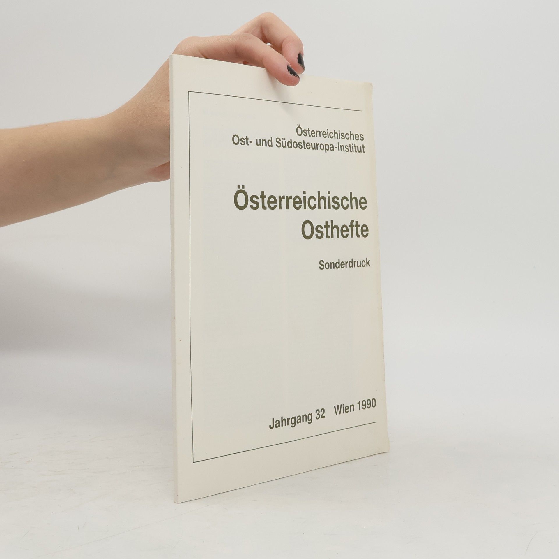 kolektiv Österreichische Osthefte
