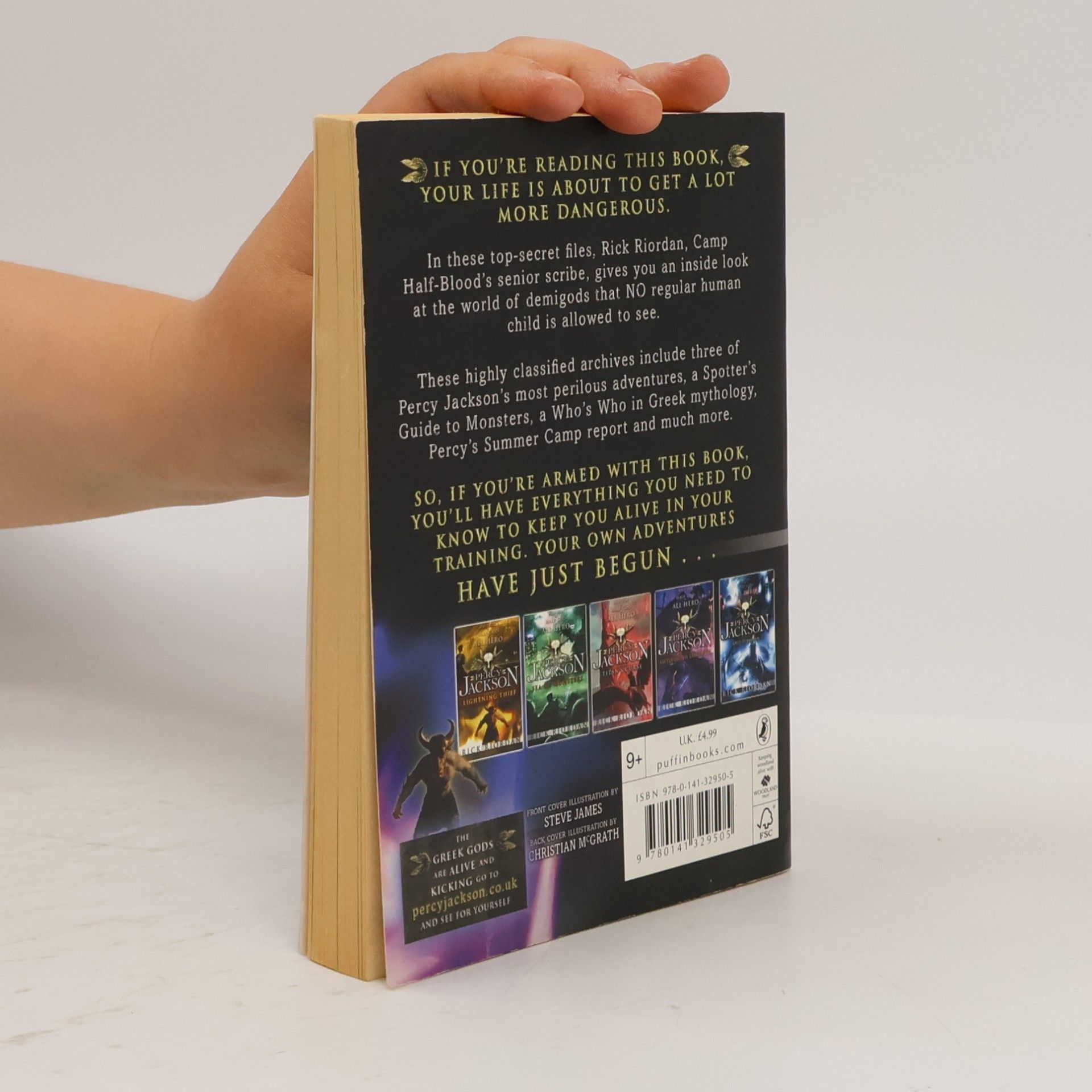 Rick Riordan Percy Jackson: The Demigod Files