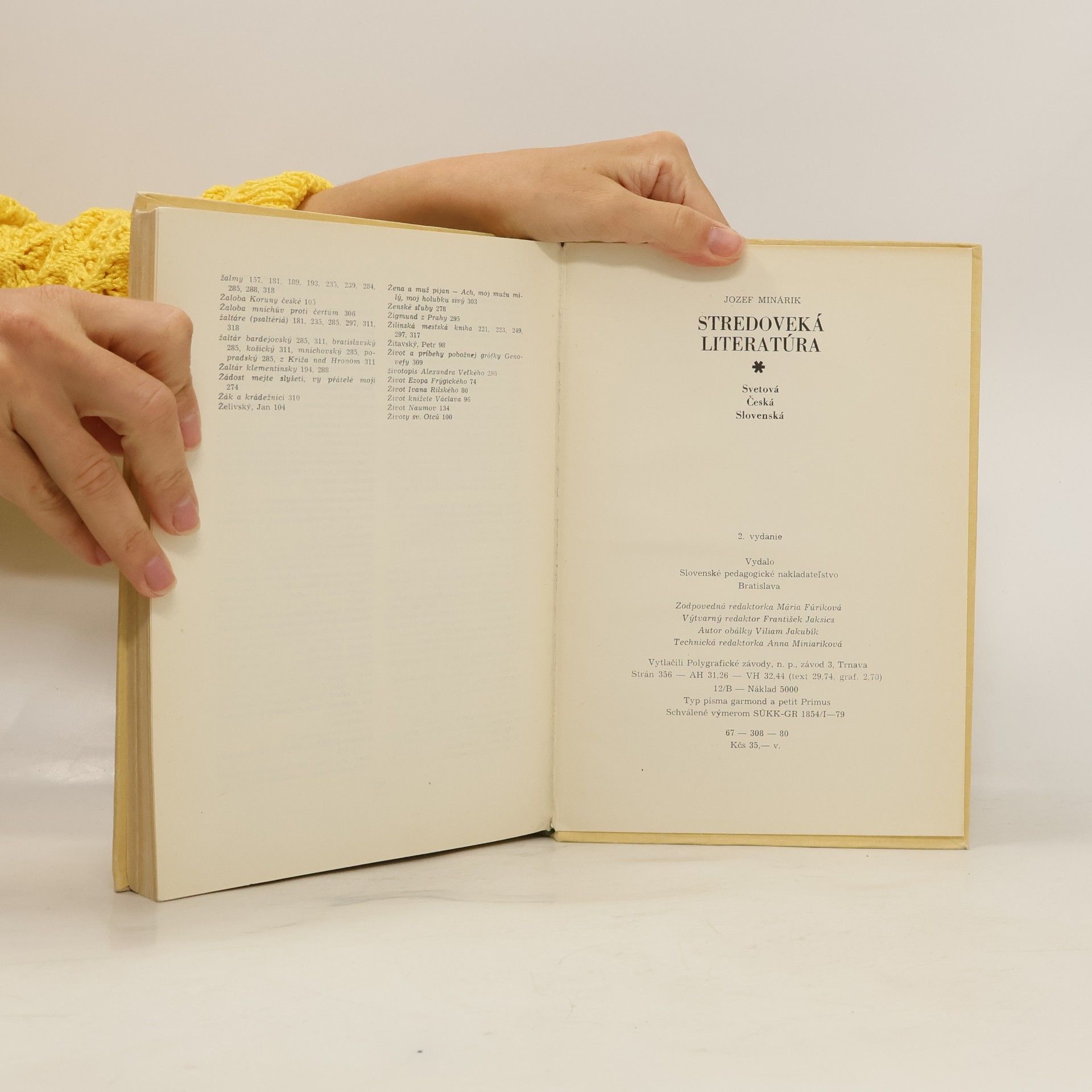 Jozef Minárik Stredoveká literarúra