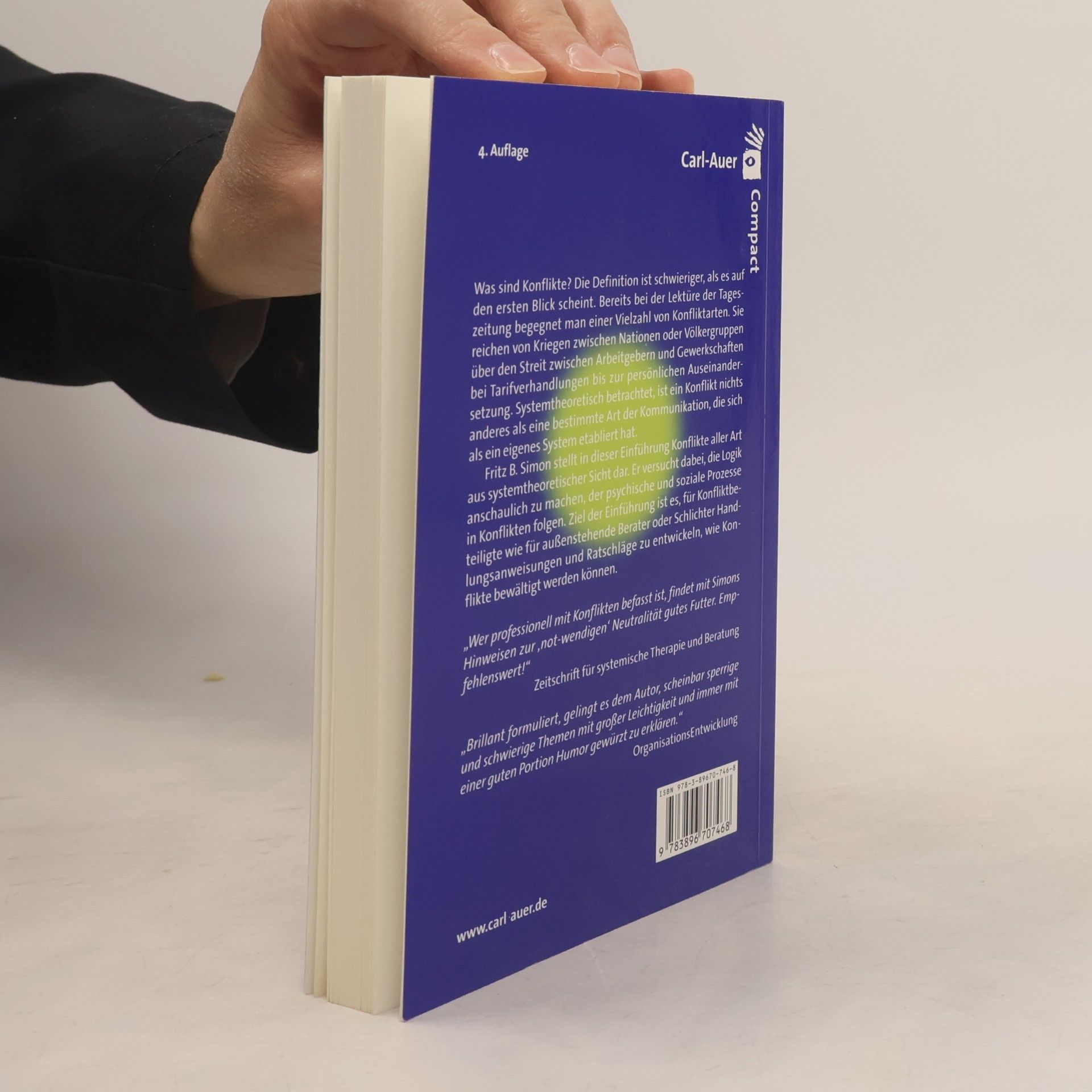Fritz B. Simon Carl-Auer Compact: Einführung in die Systemtheorie des Konflikts