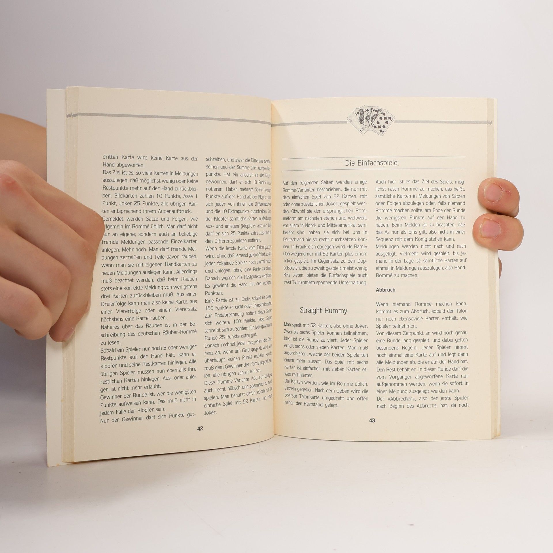 Claus D. Grupp Rommé und Canasta in allen Variationen