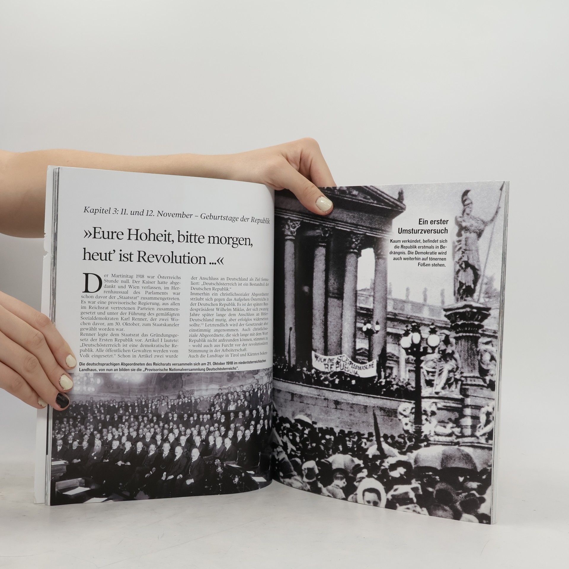 Werner Schima 1918 - Von Habsburg zur Republik: 100 Jahre Erste Republik