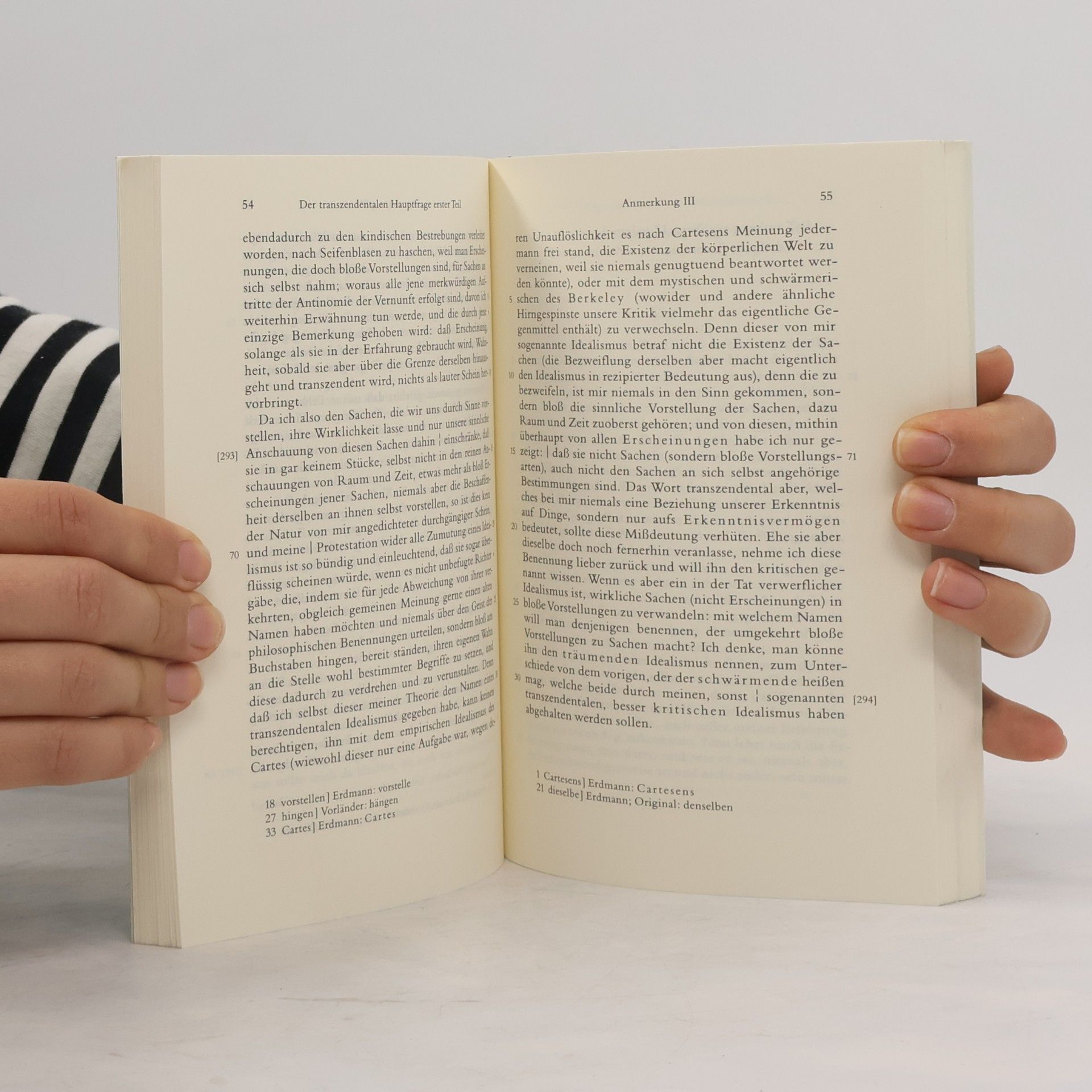 Immanuel Kant Philosophische Bibliothek - 540: Prolegomena