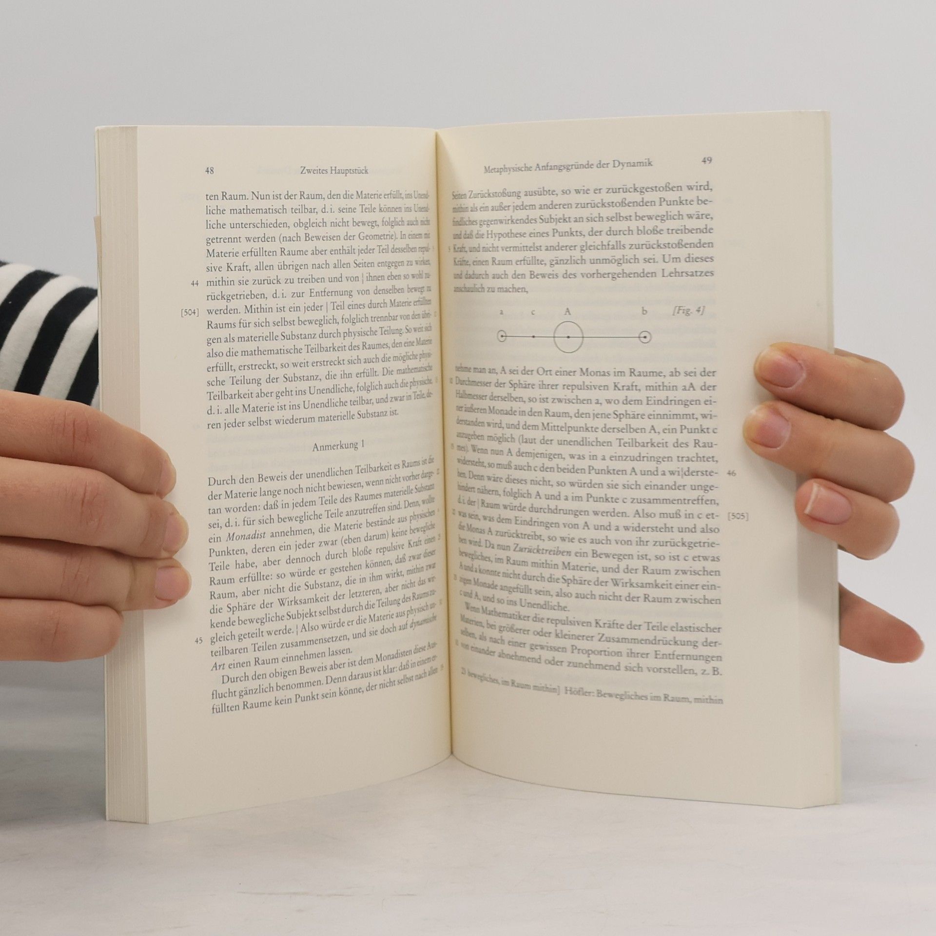 Immanuel Kant Philosophische Bibliothek - 508: Metaphysische Anfangsgründe der Naturwissenschaft