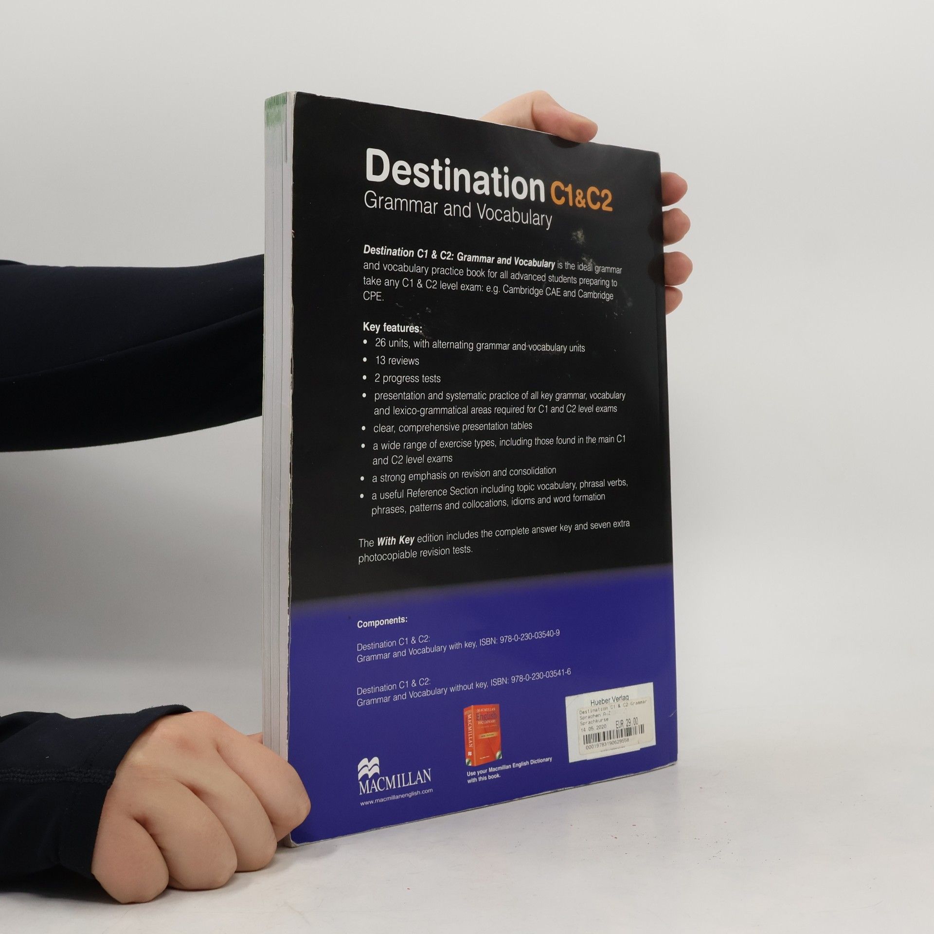 Malcolm Mann Destination C1&C2. Grammar & Vocabulary. with Answer Key