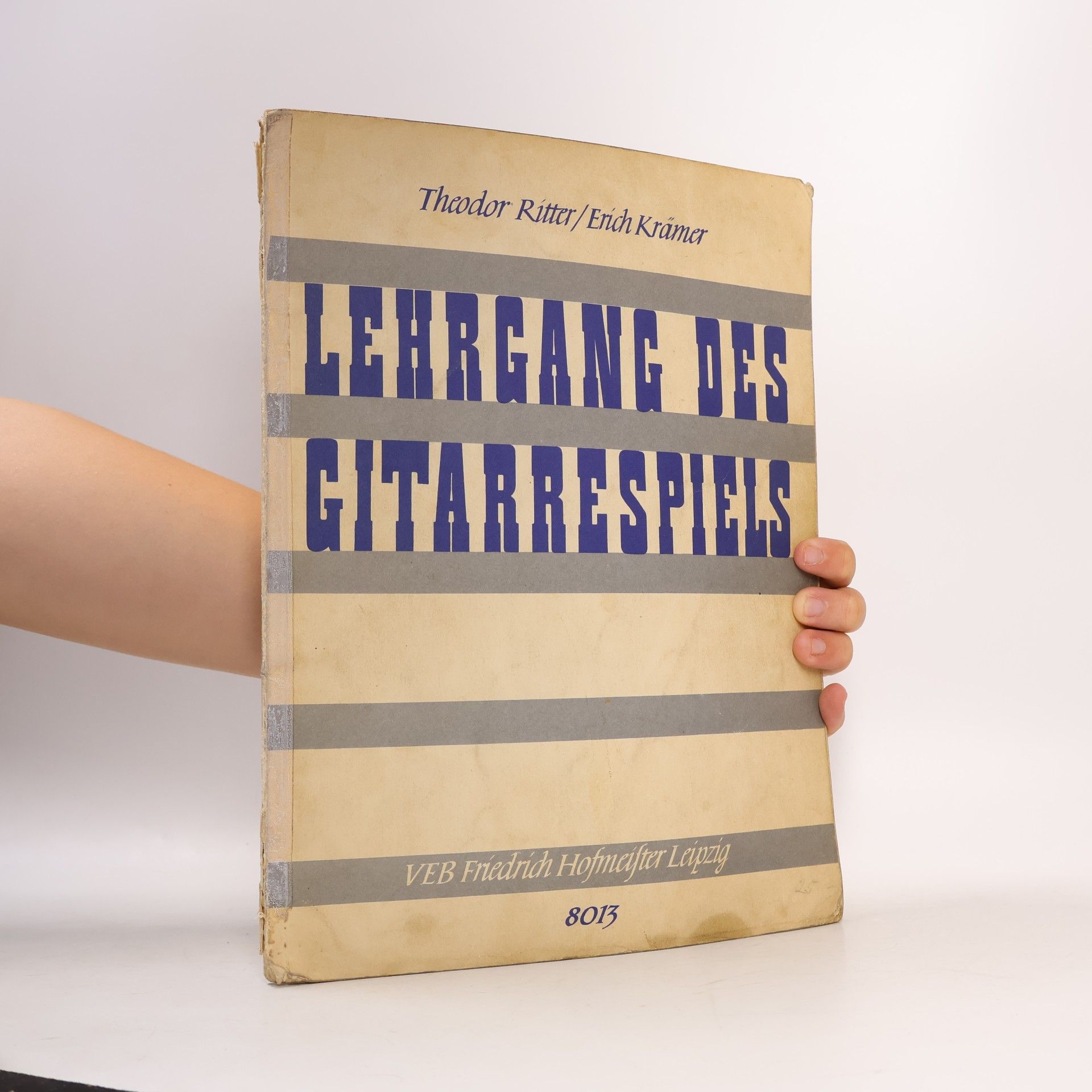 Theodor Ritter LEHRGANG DES GITARRESPIELS