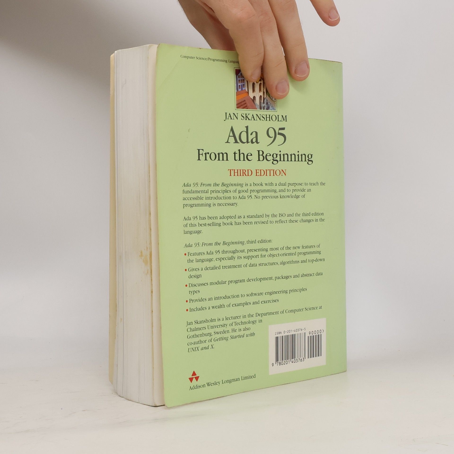 Jan Skansholm Ada 95 From the Beginning - Third Edition