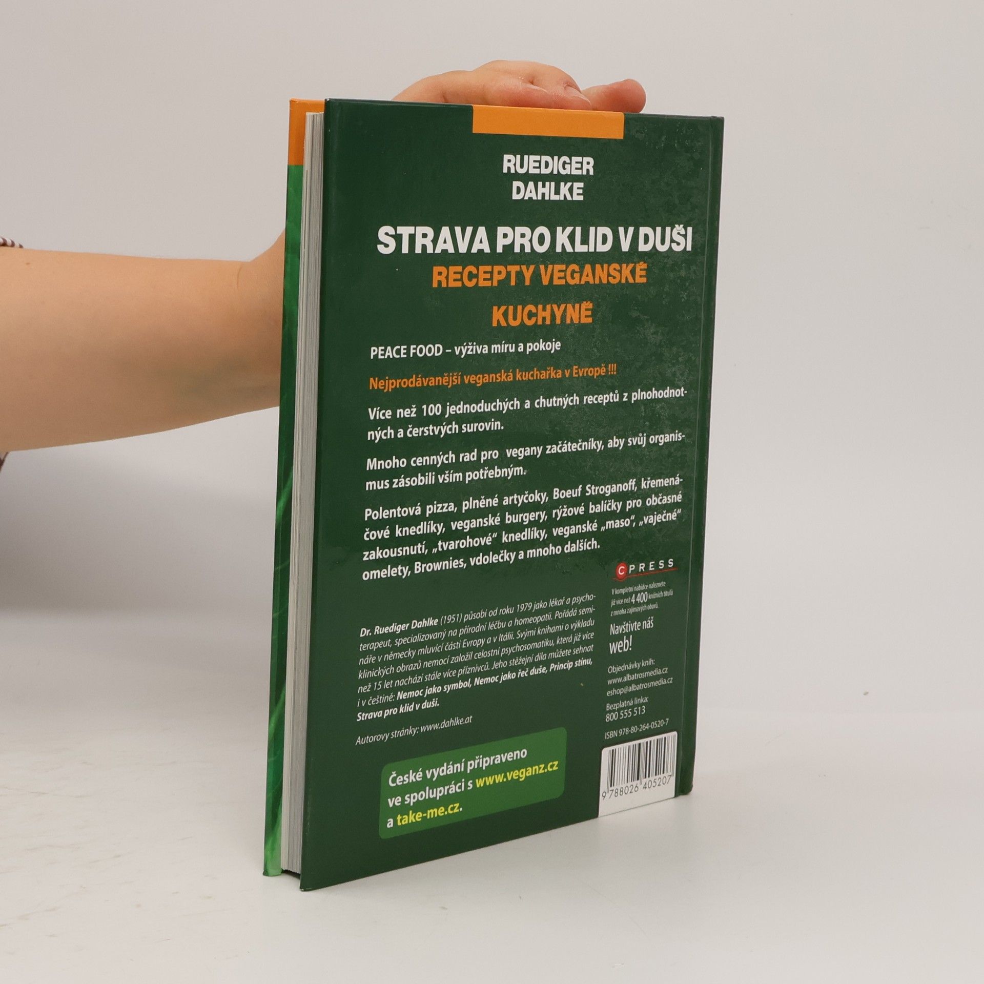 Ruediger Dahlke Strava pro klid v duši : recepty veganské kuchyně