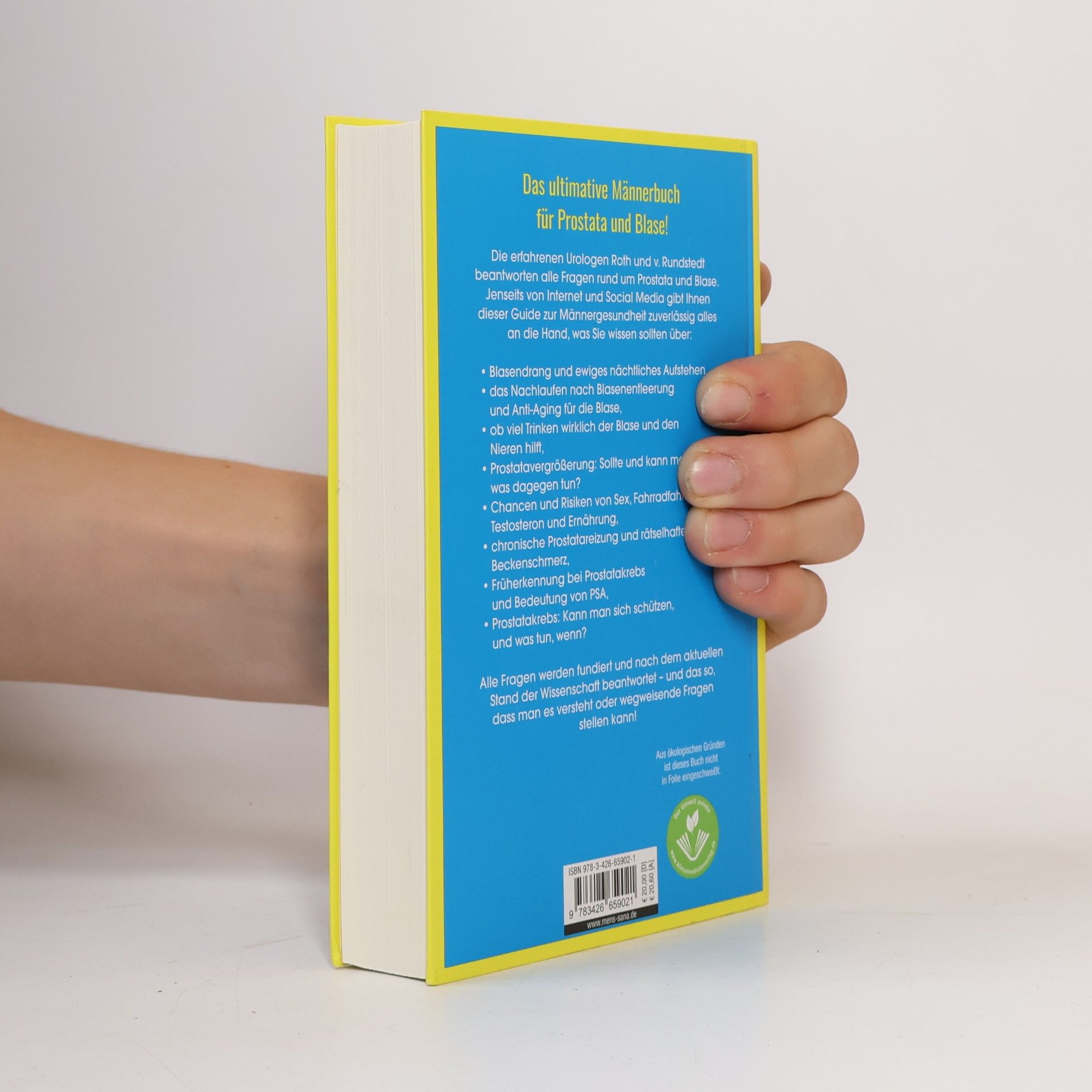Stephan Roth Der Prostata- und Blasen-Guide