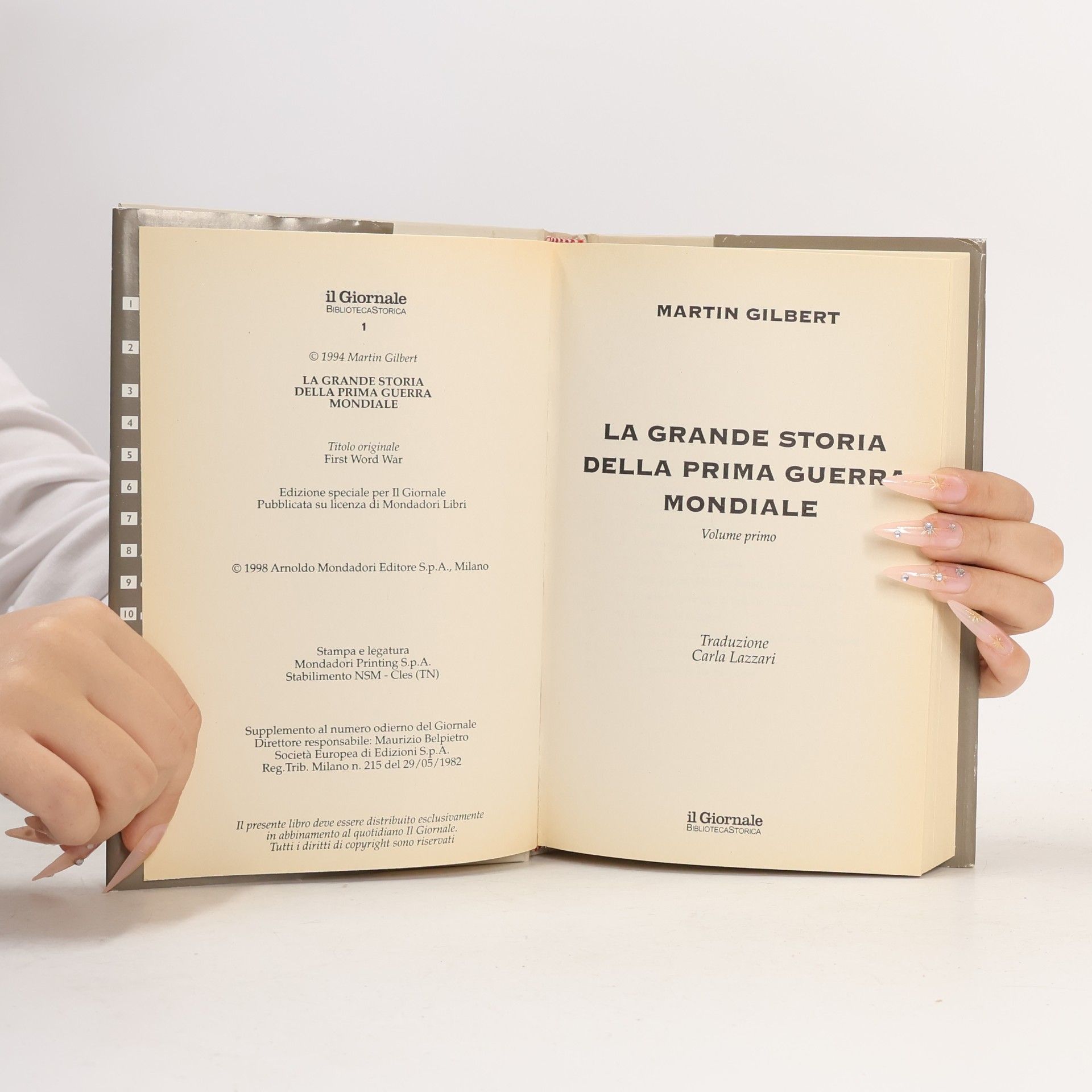 Martin Gilbert La grande storia della prima guerra mondiale