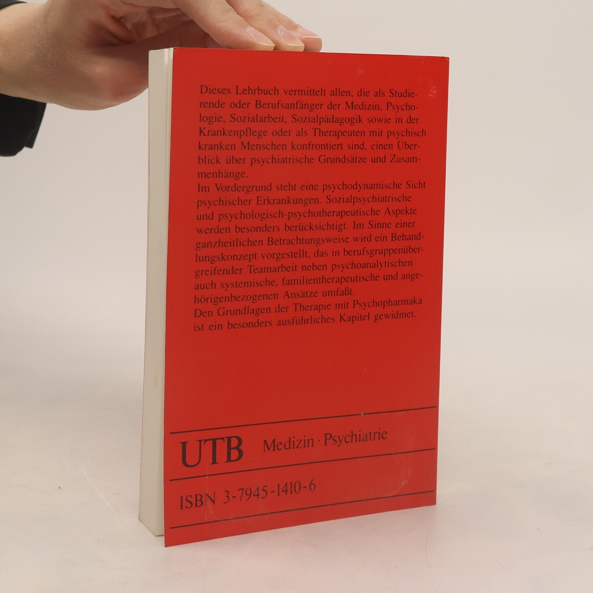 Hanno Bohnsack UTB - 1614: Einführung in die Psychiatrie