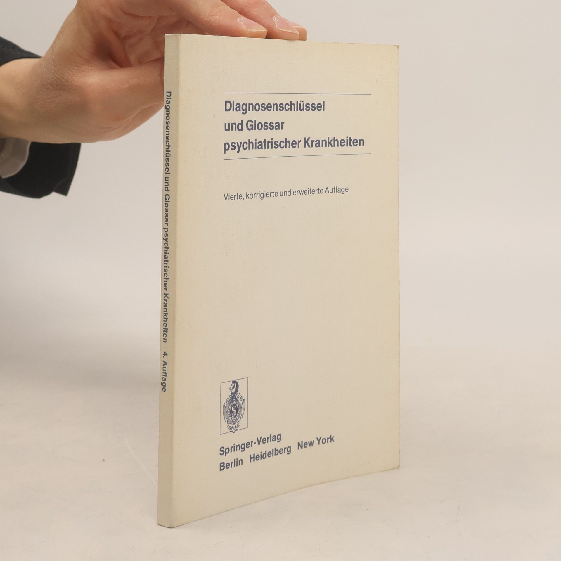 G. Kockott Diagnosenschlüssel und Glossar psychiatrischer Krankheiten