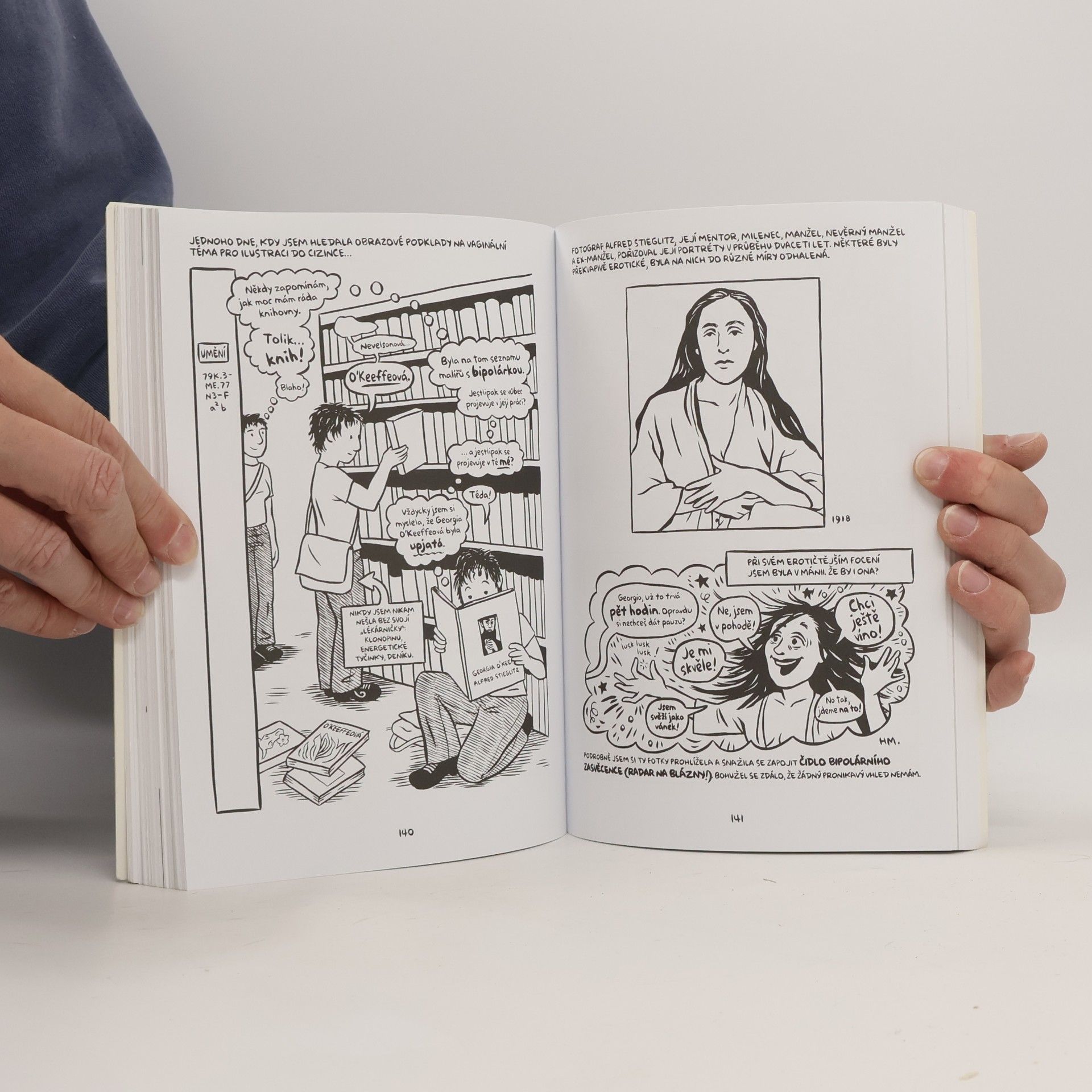 Ellen Forney Zbláznění - Mánie, deprese, Michelangelo a já