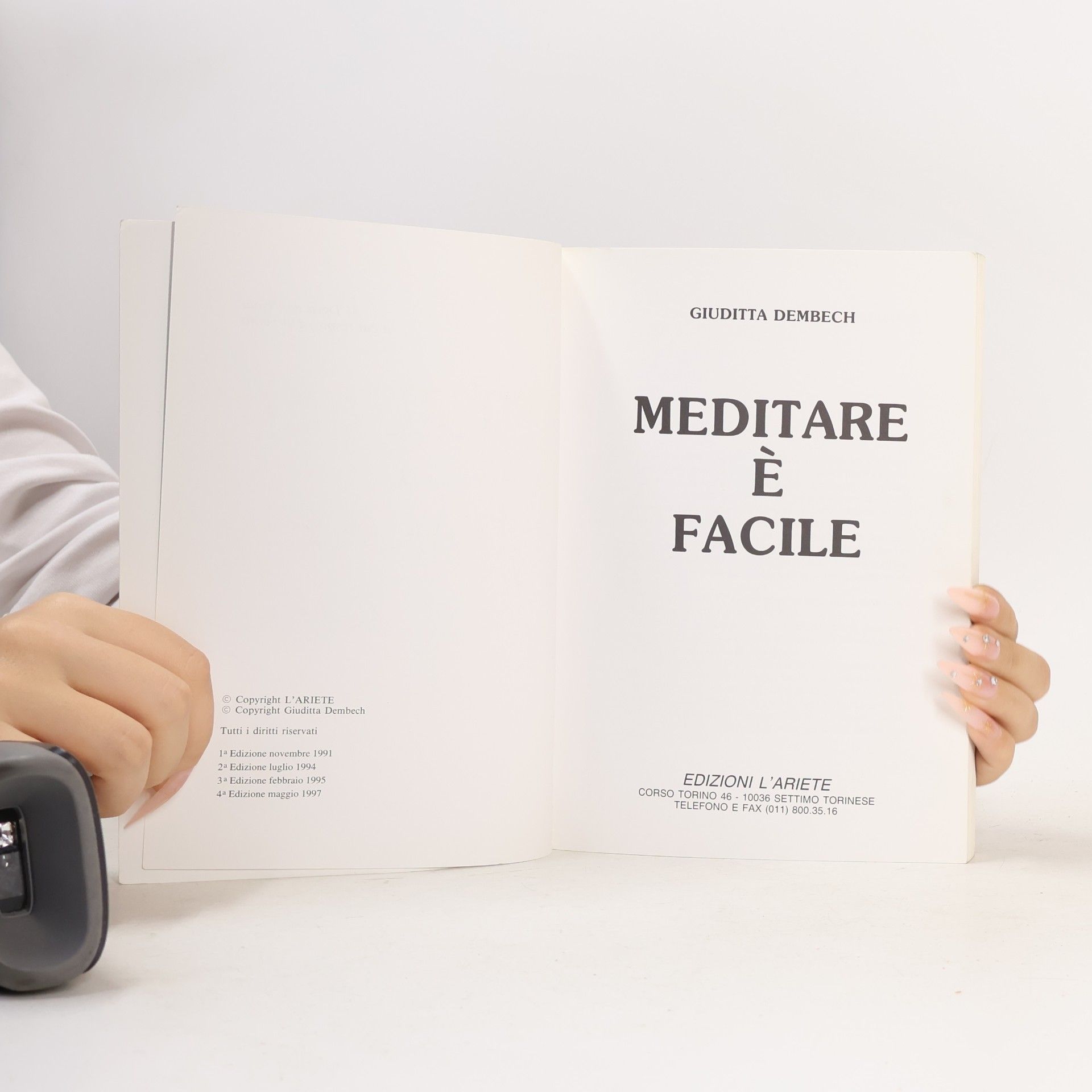 Giuditta Dembech I libri del mondo magico: Meditare è facile