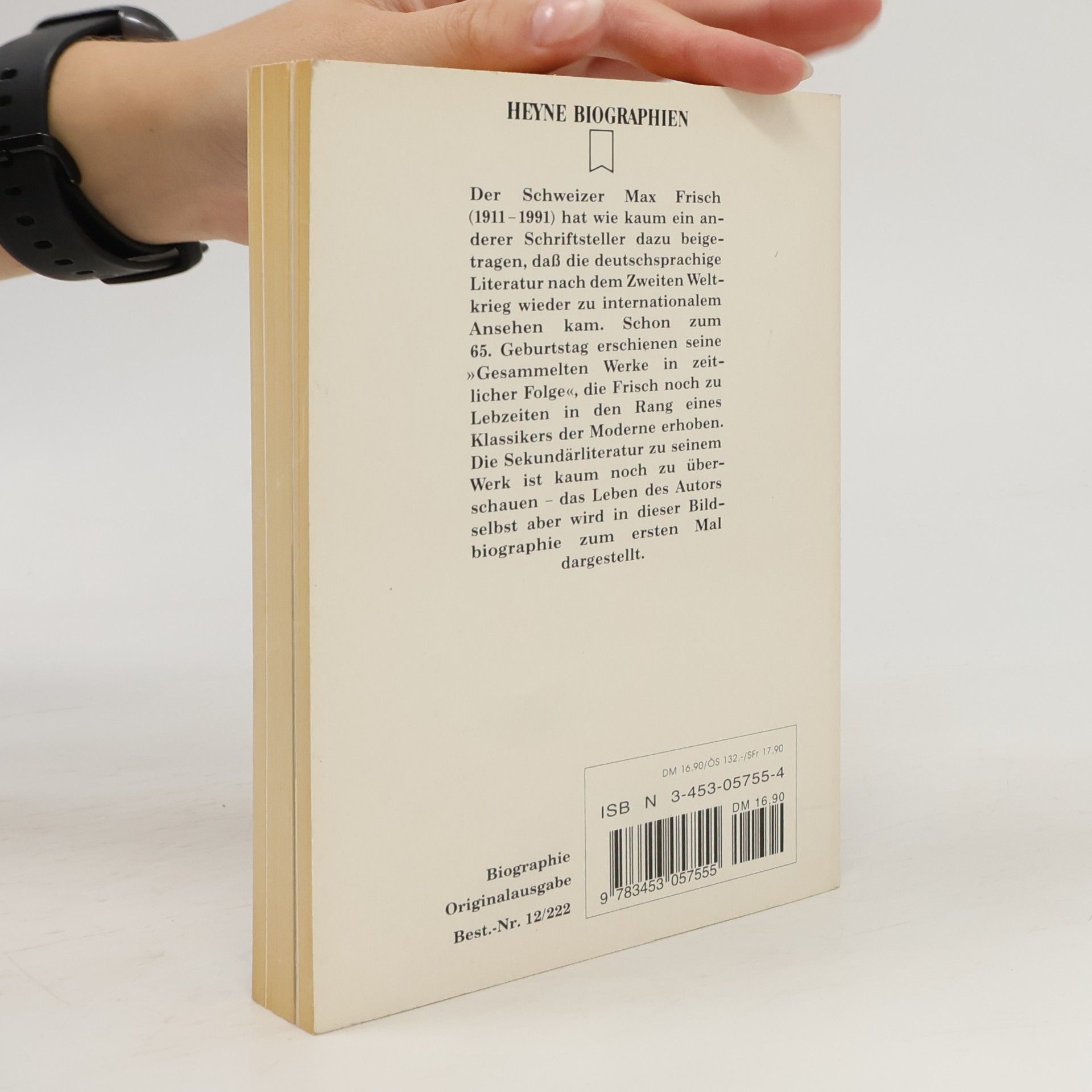 Karin Tantow Jung Max Frisch