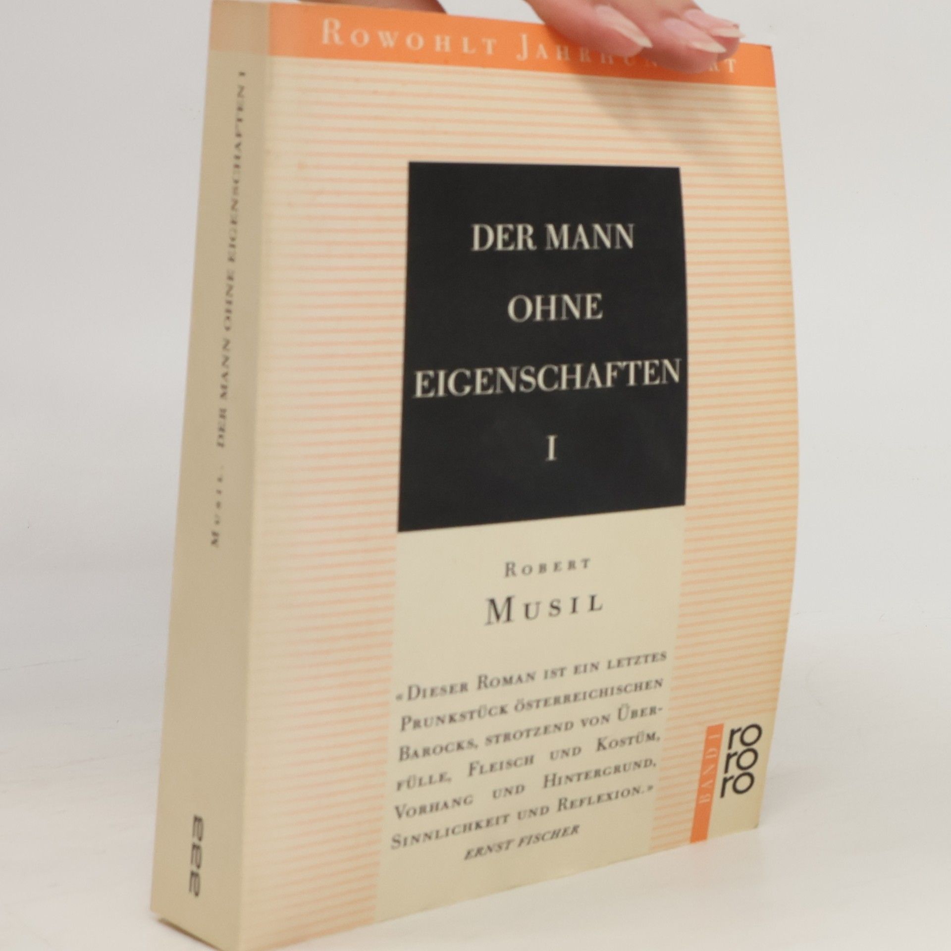 Robert Musil Der mann ohne eigenschaften I.
