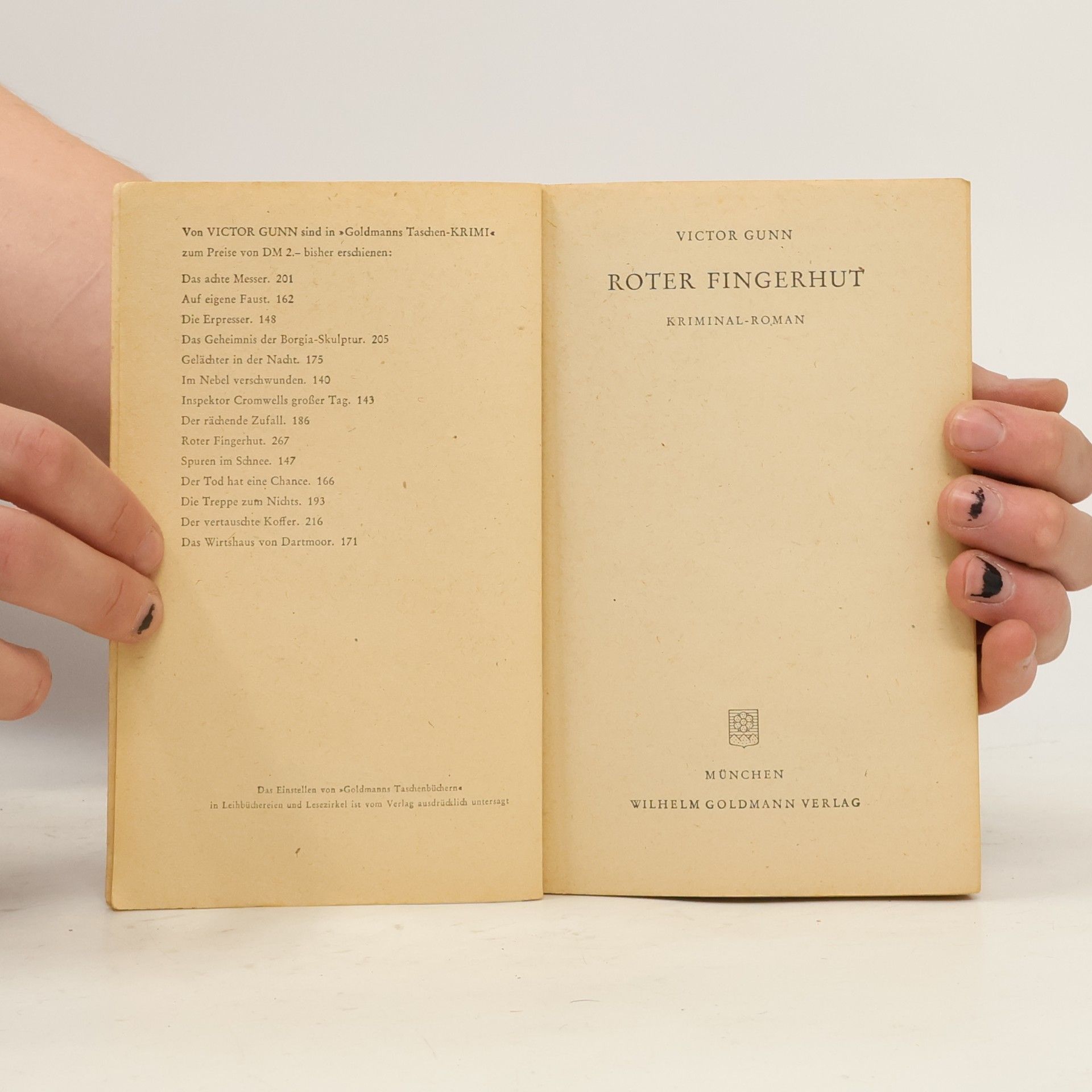 Victor Gunn Roter Fingerhut