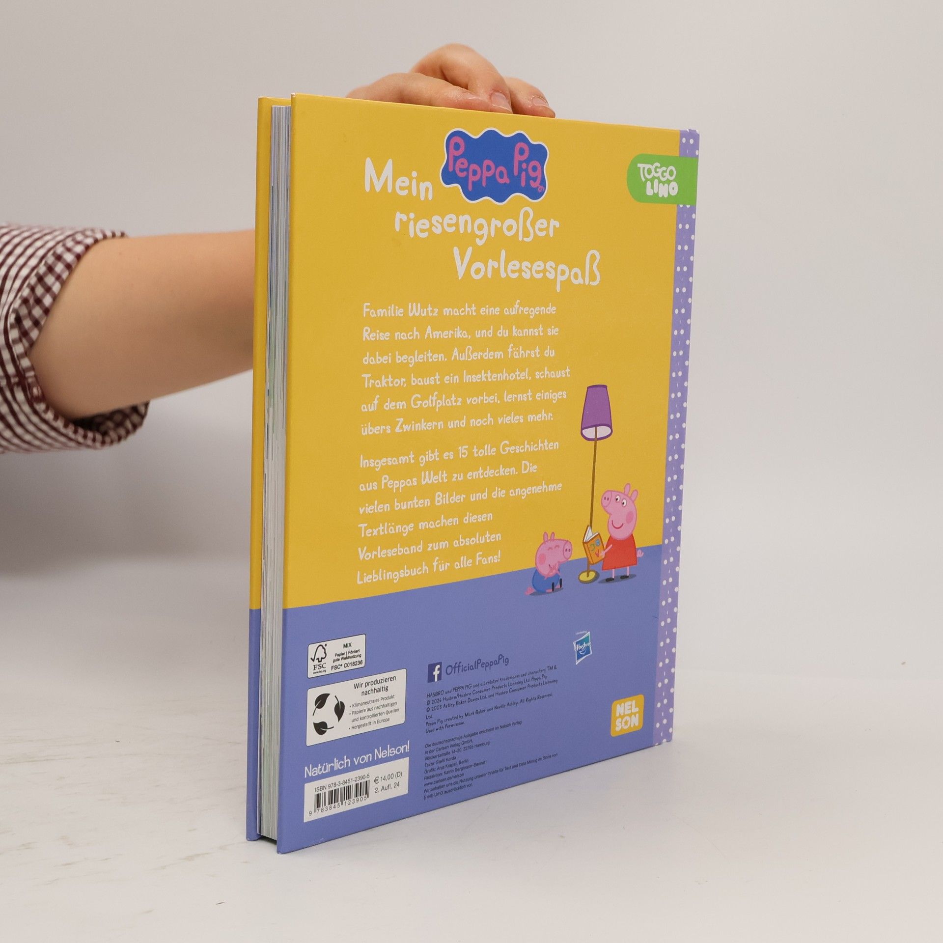 Nelson Verlag Peppa Pig: Mein riesengroßer Vorlesespaß