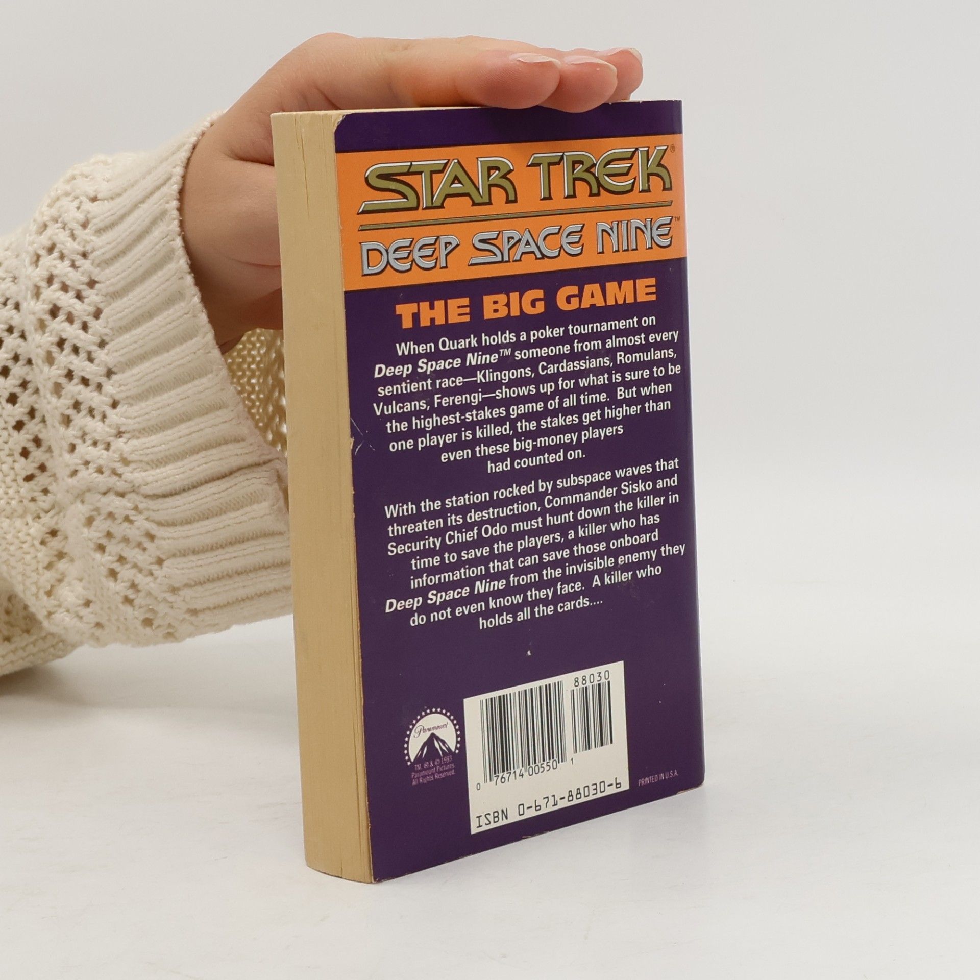 Sandy Schofield Star Trek: Deep Space Nine - 4: The Big Game
