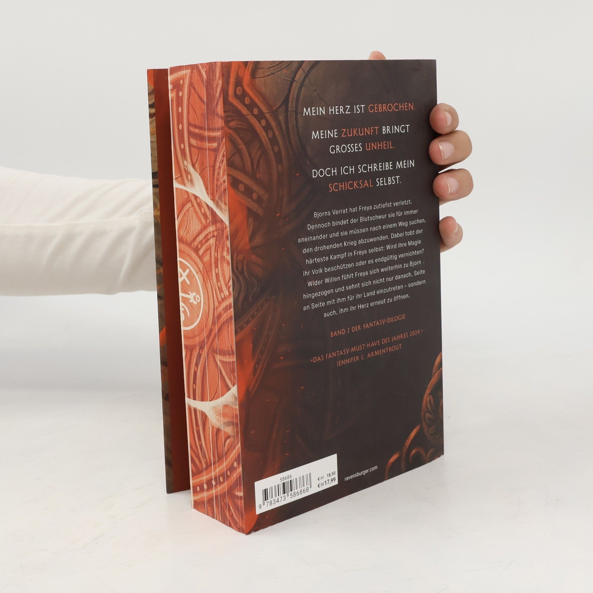 Andreas Decker Die Skaland-Saga - 2: A Curse Carved in Bone - Limitierte Auflage mit Farbschnitt